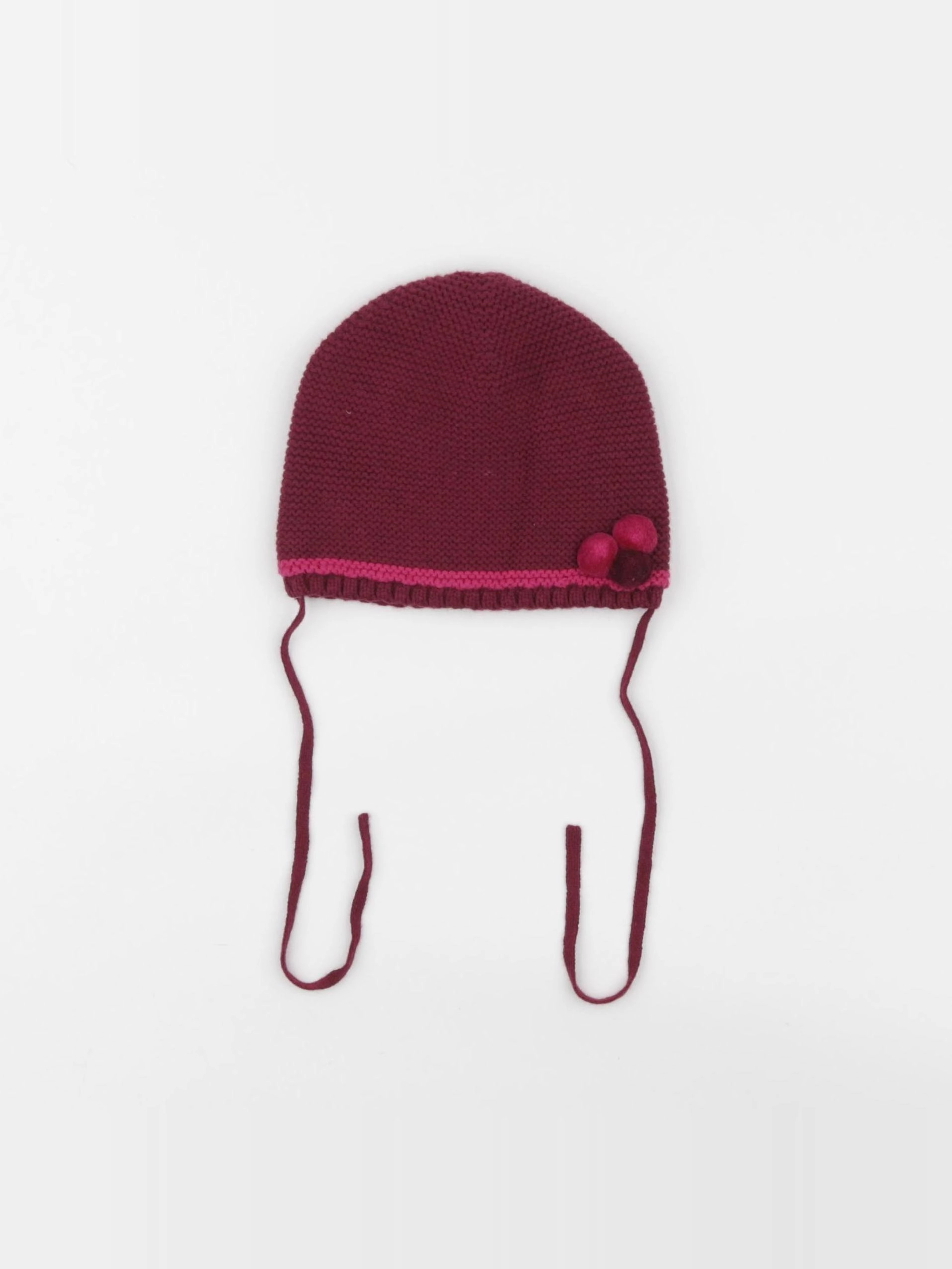 Jacadi - bonnet rouge - 12 mois