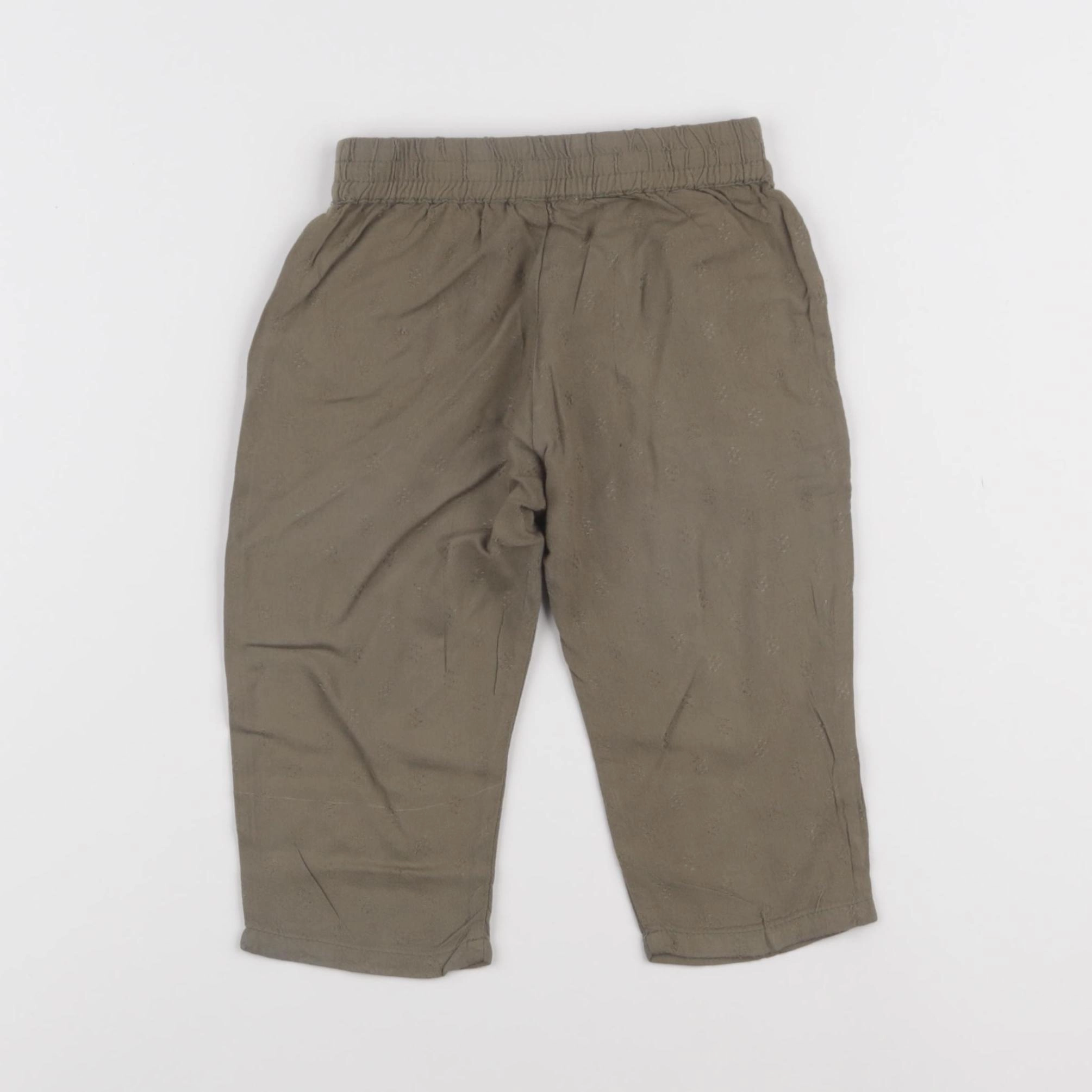 IKKS - pantalon vert - 12 mois