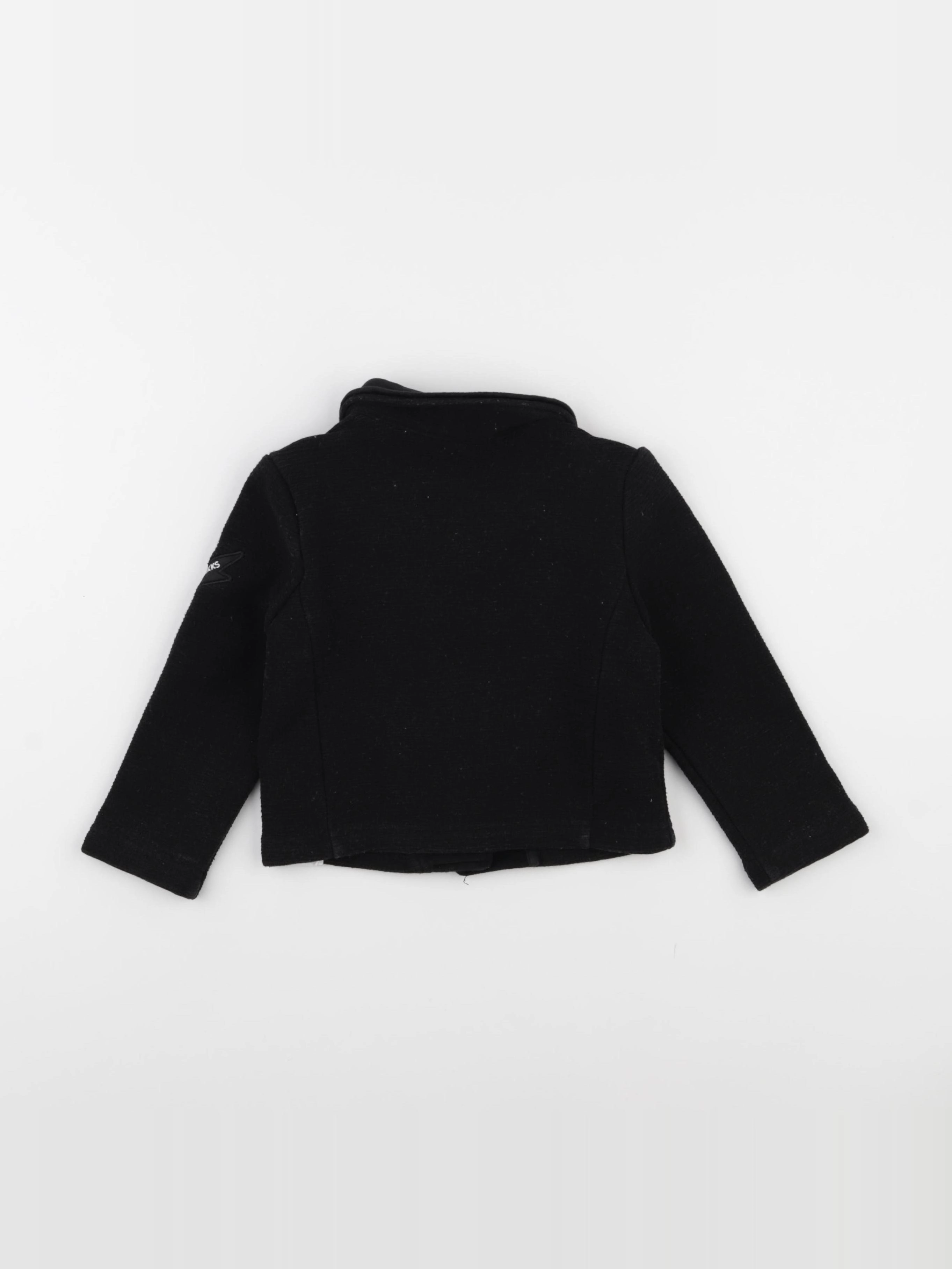 IKKS - veste doublé noir - 2 ans