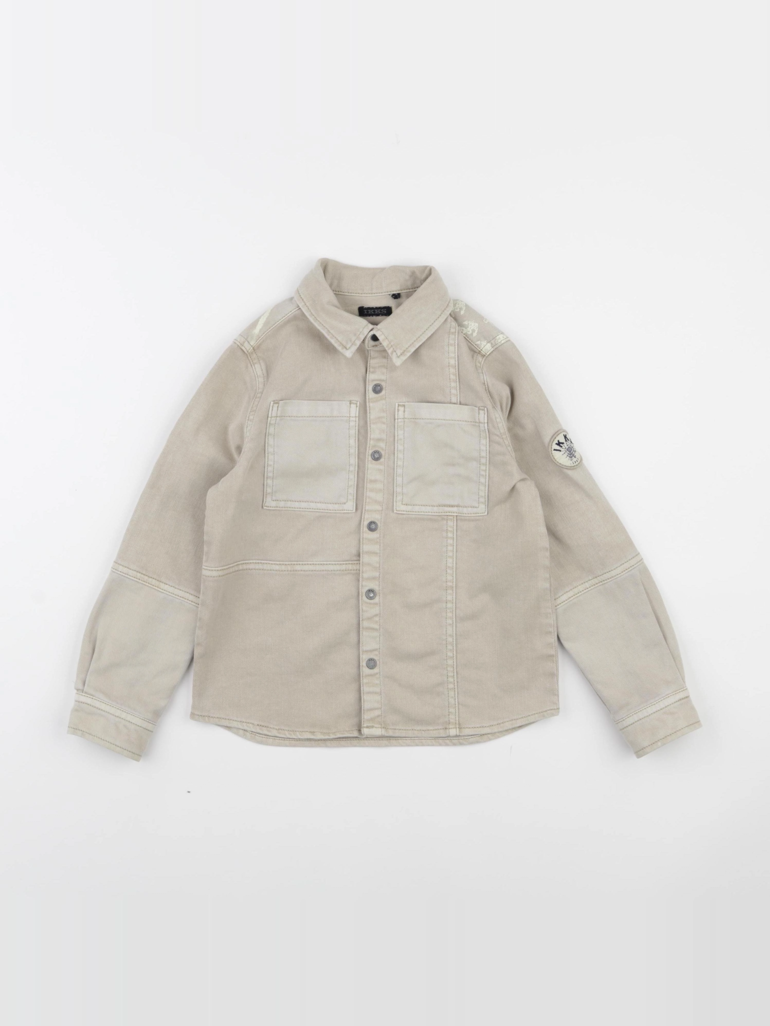 IKKS - veste imprimé au dos marron - 5 ans