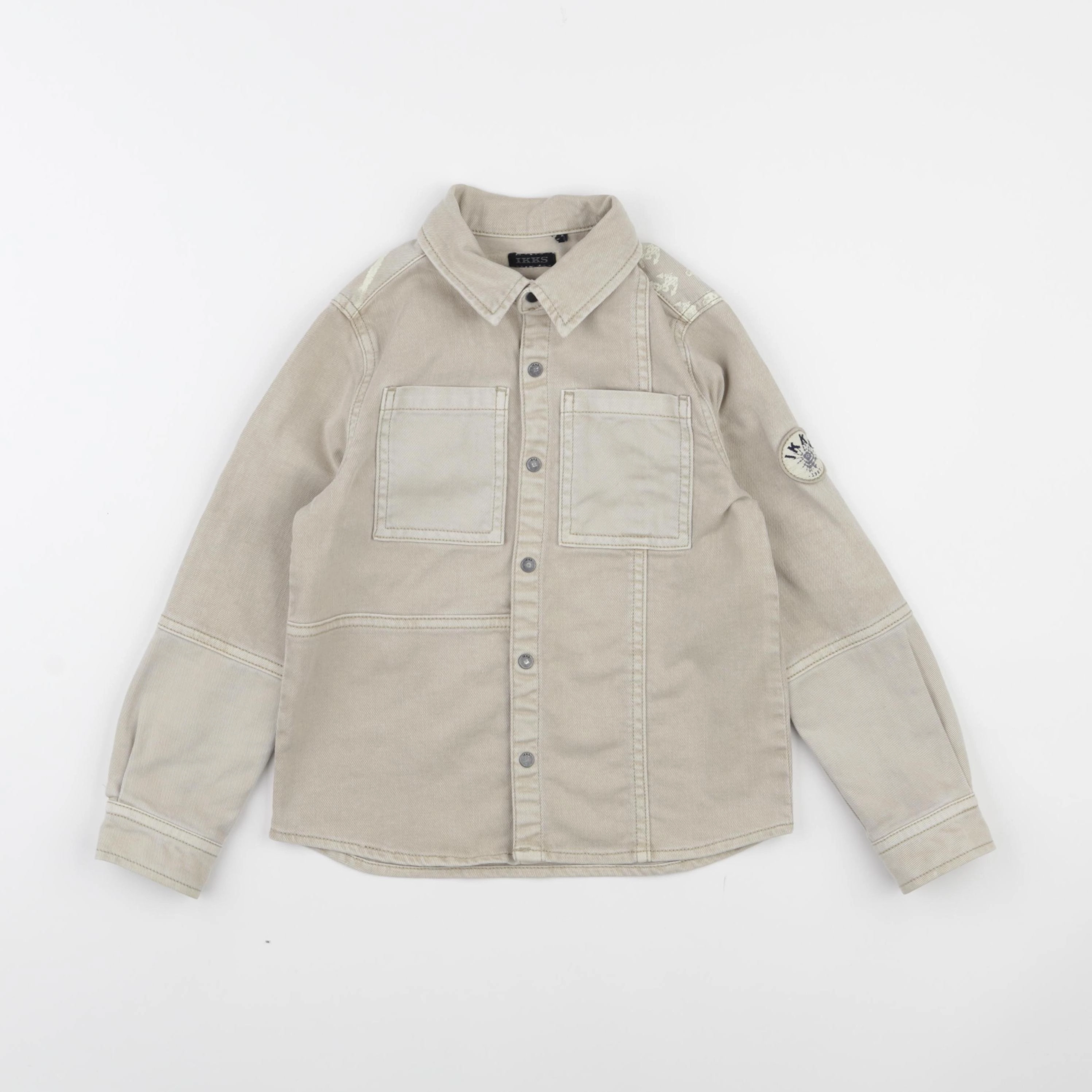 IKKS - veste imprimé au dos marron - 5 ans