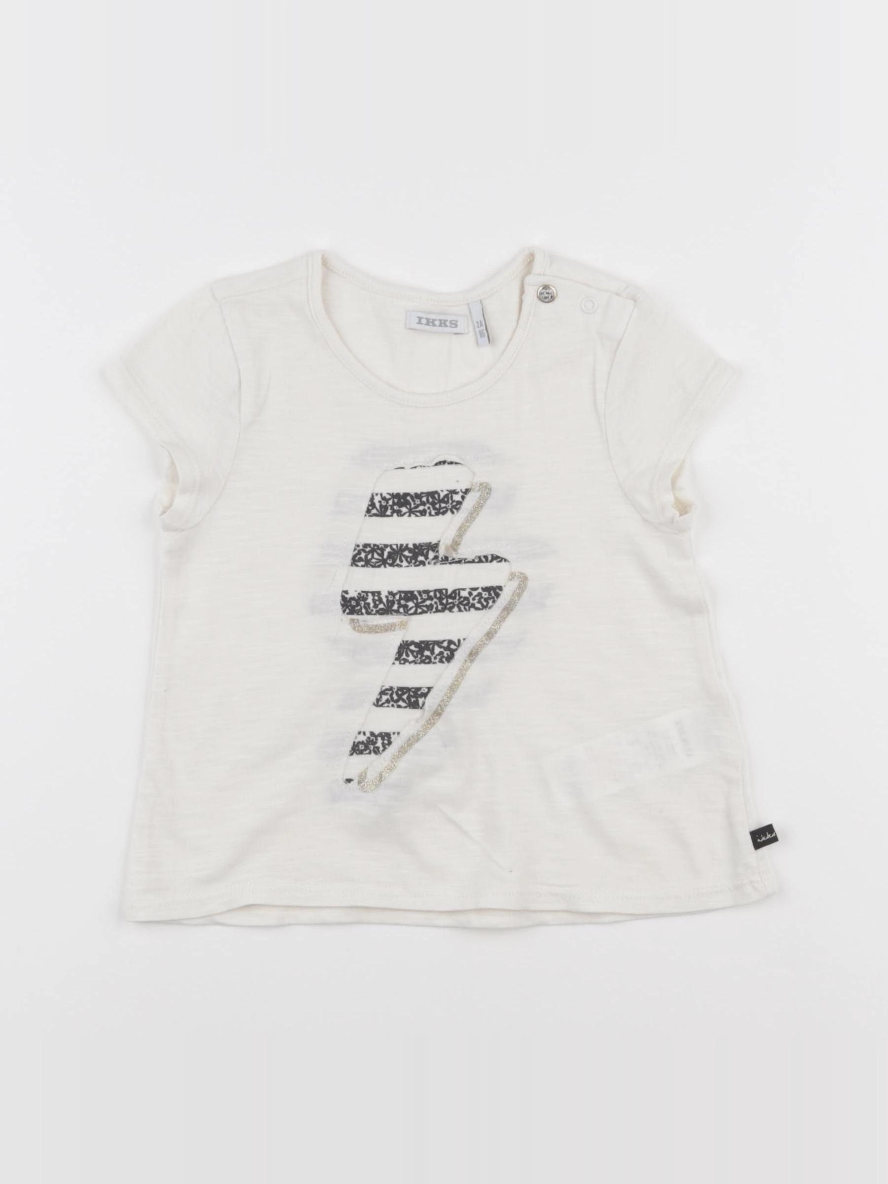 IKKS - tee-shirt multicolore - 2 ans