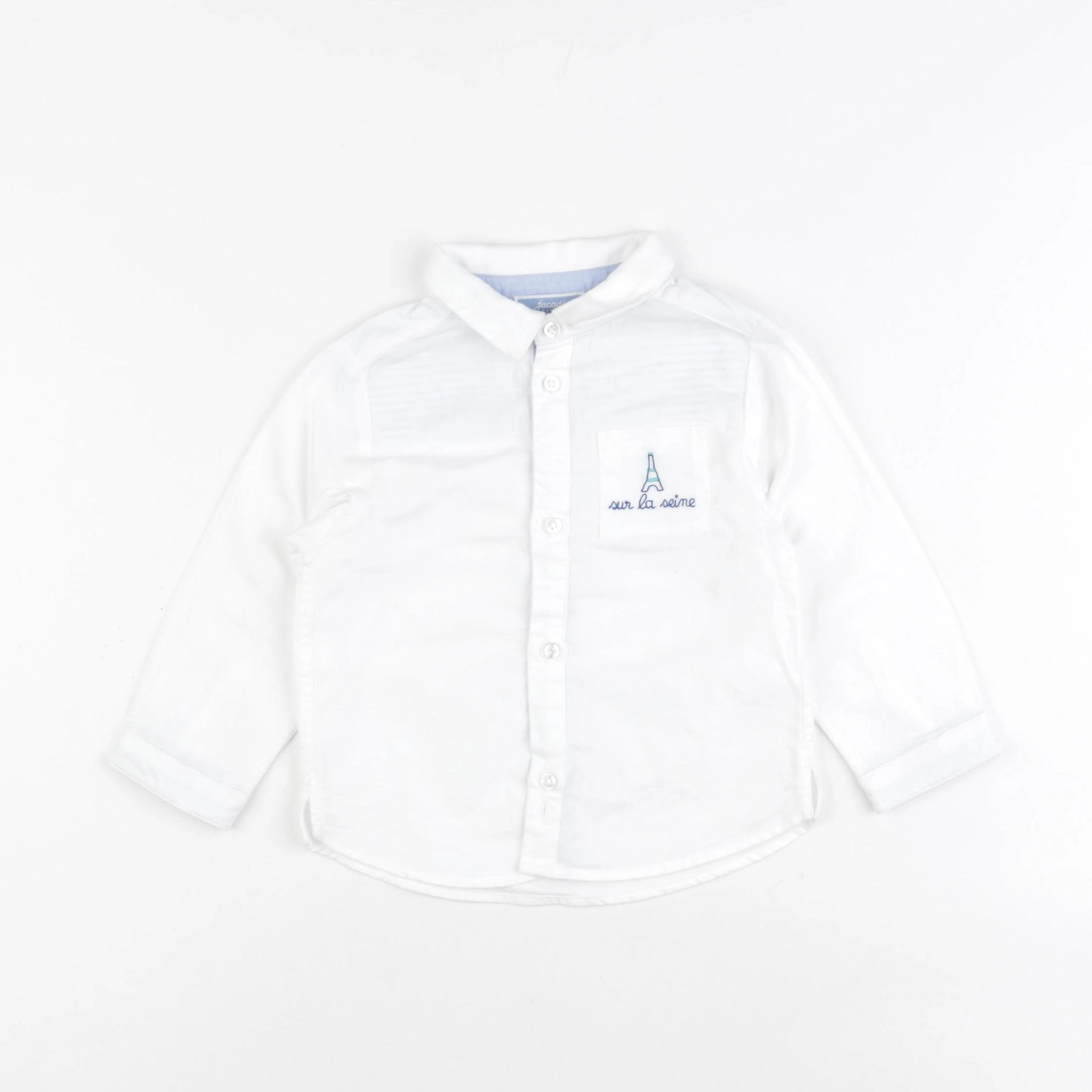 Jacadi - chemise blanc - 18 mois