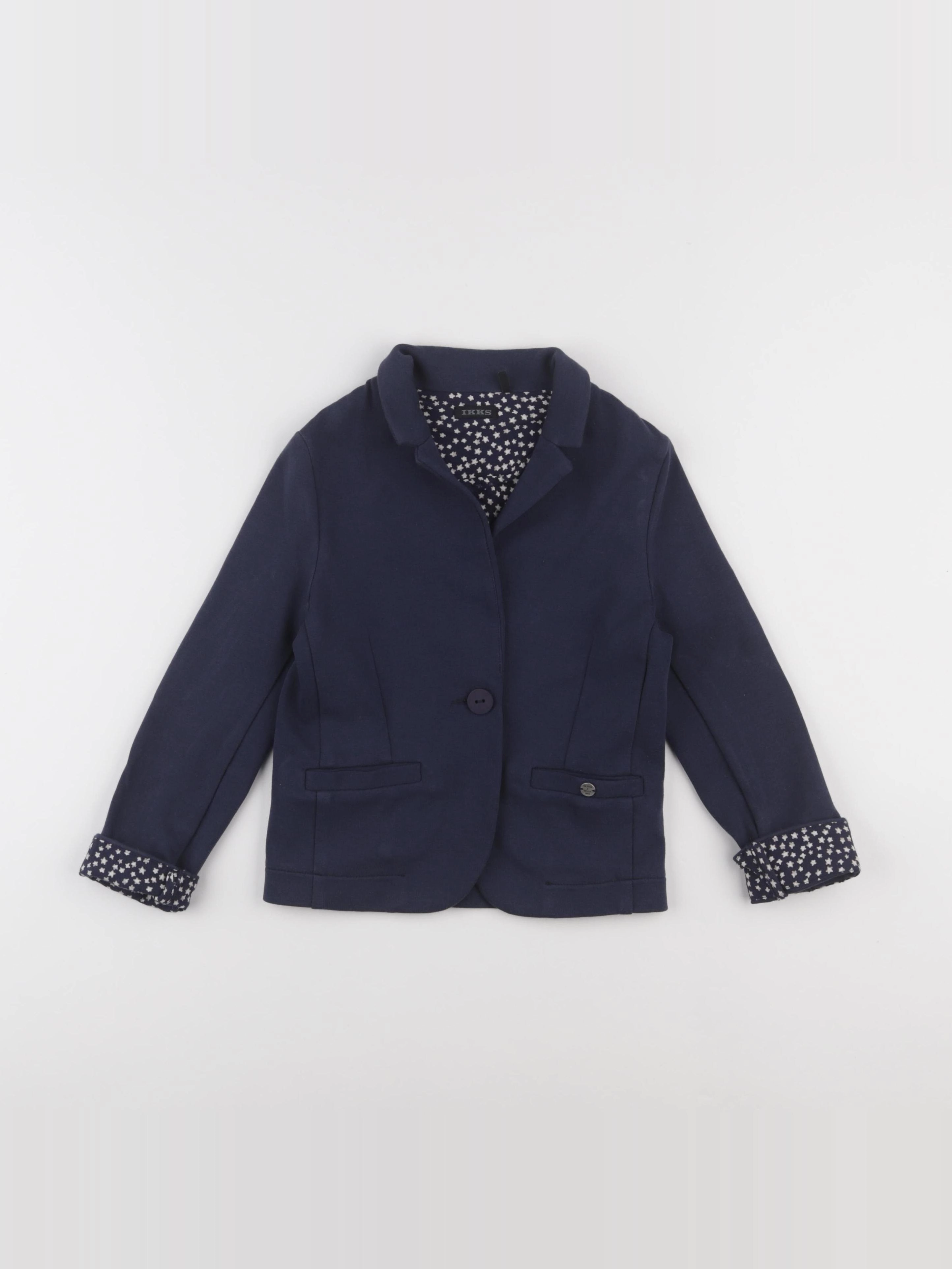 IKKS - veste bleu - 4 ans