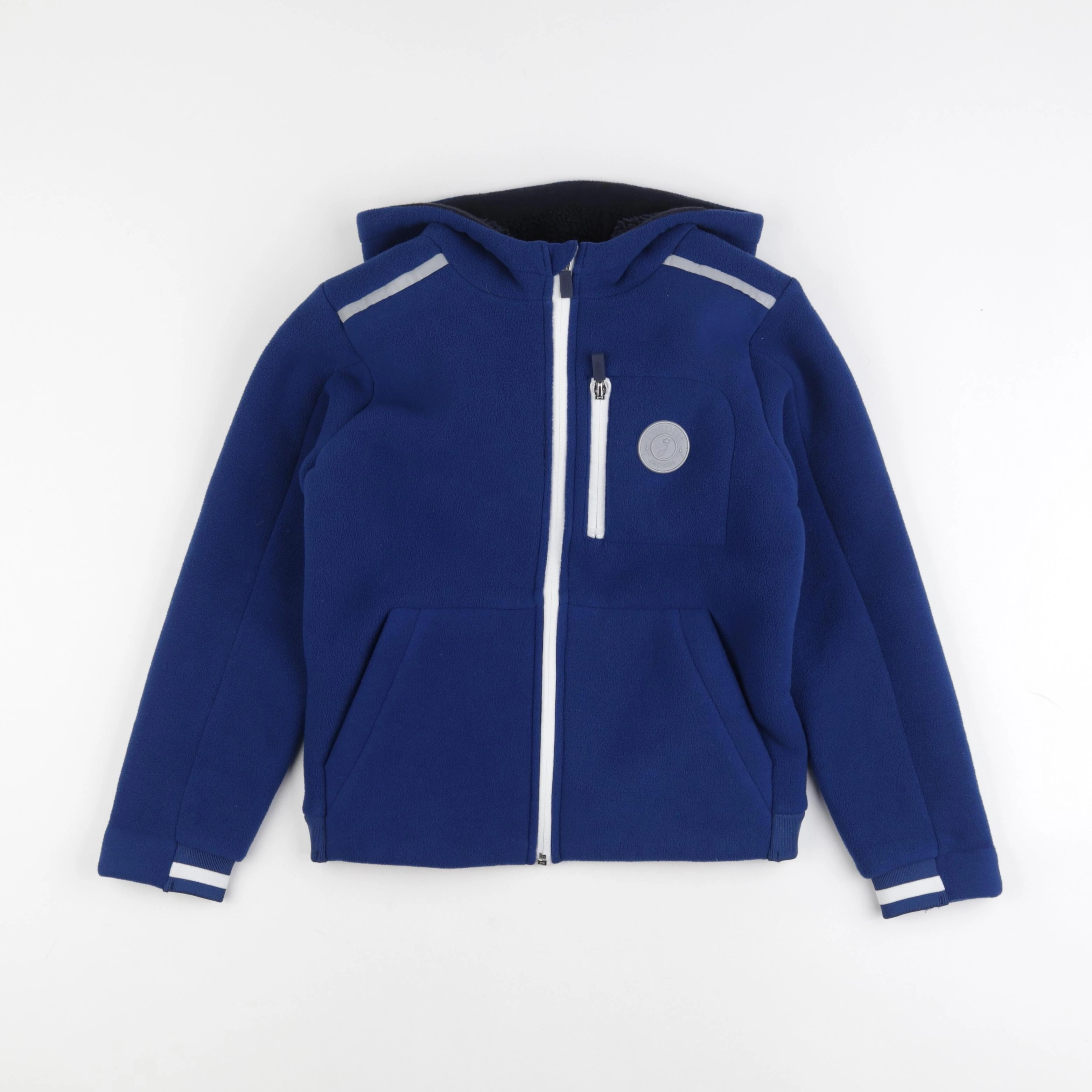 Jacadi - veste doublé bleu - 10 ans