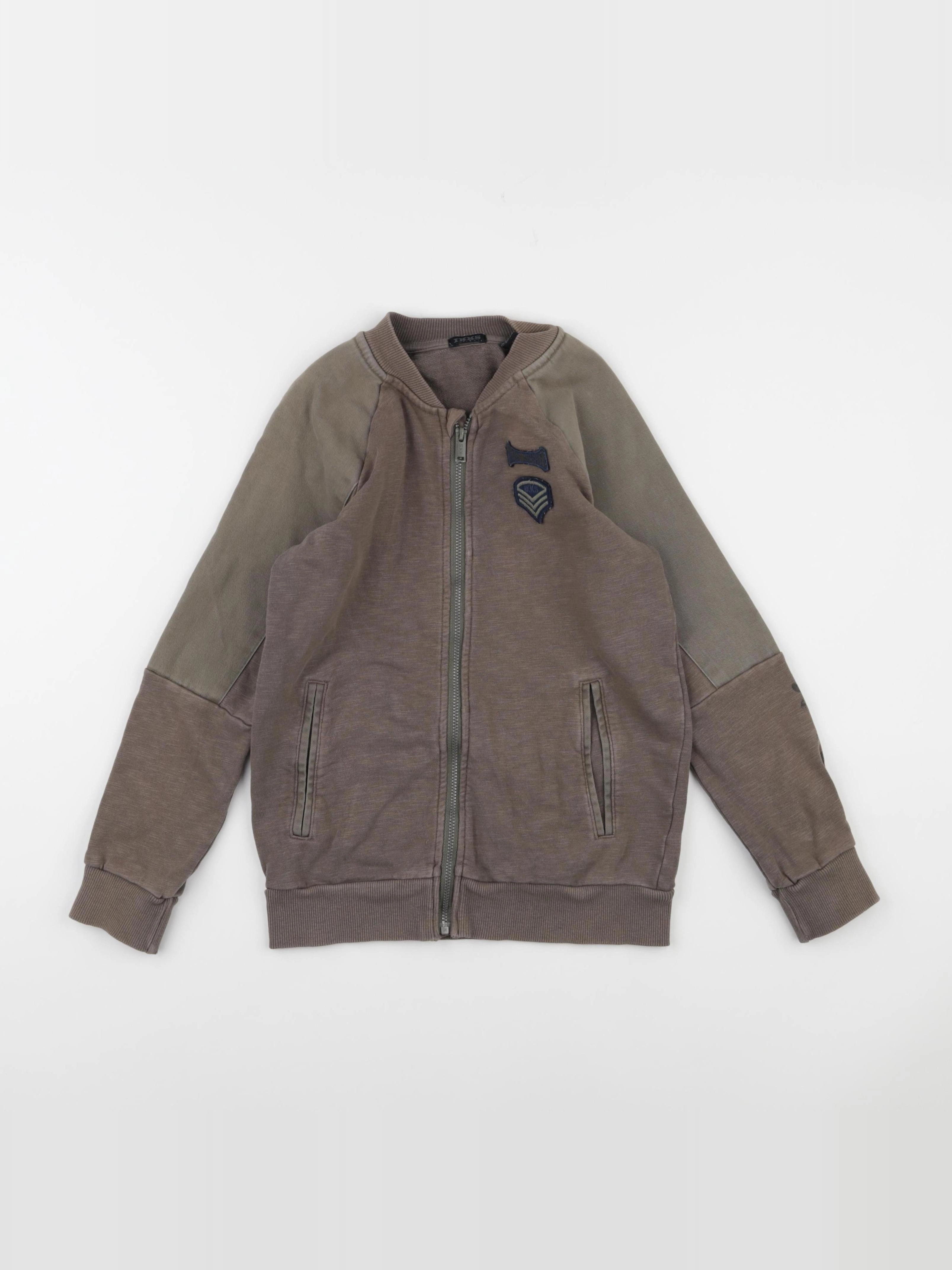IKKS - veste imprimé au dos vert - 8 ans