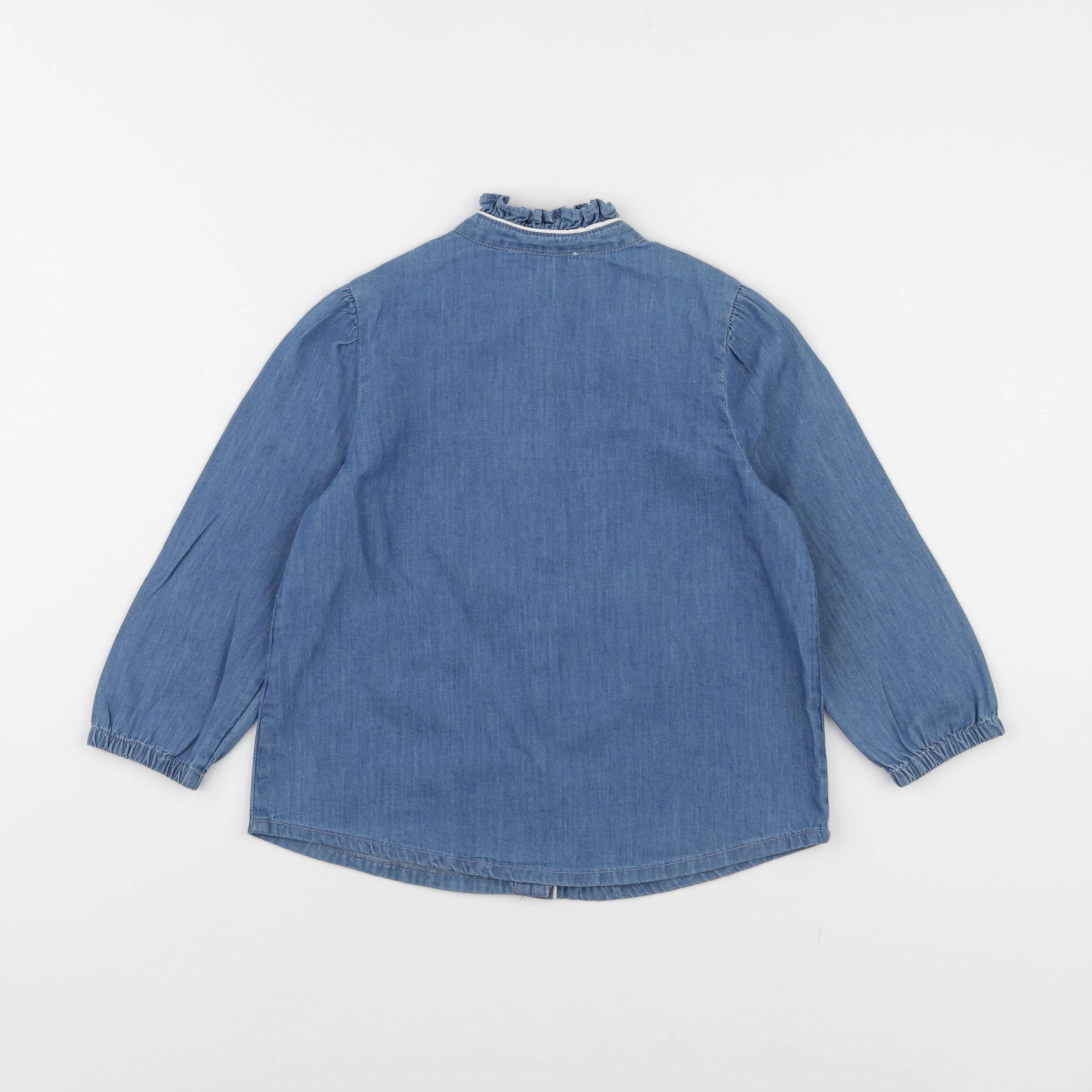 Monoprix - chemise bleu - 3 ans