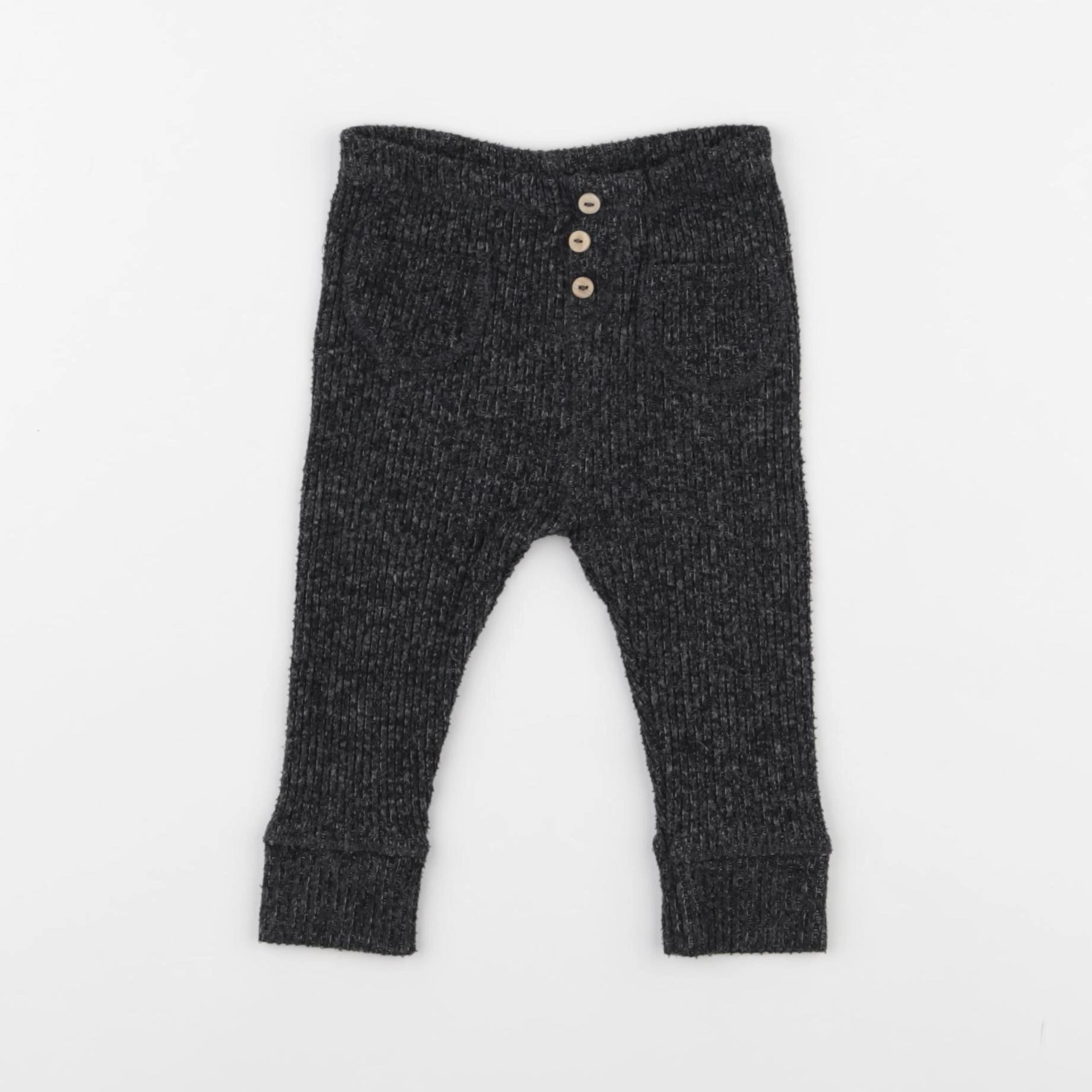 Zara - legging gris - 6/9 mois