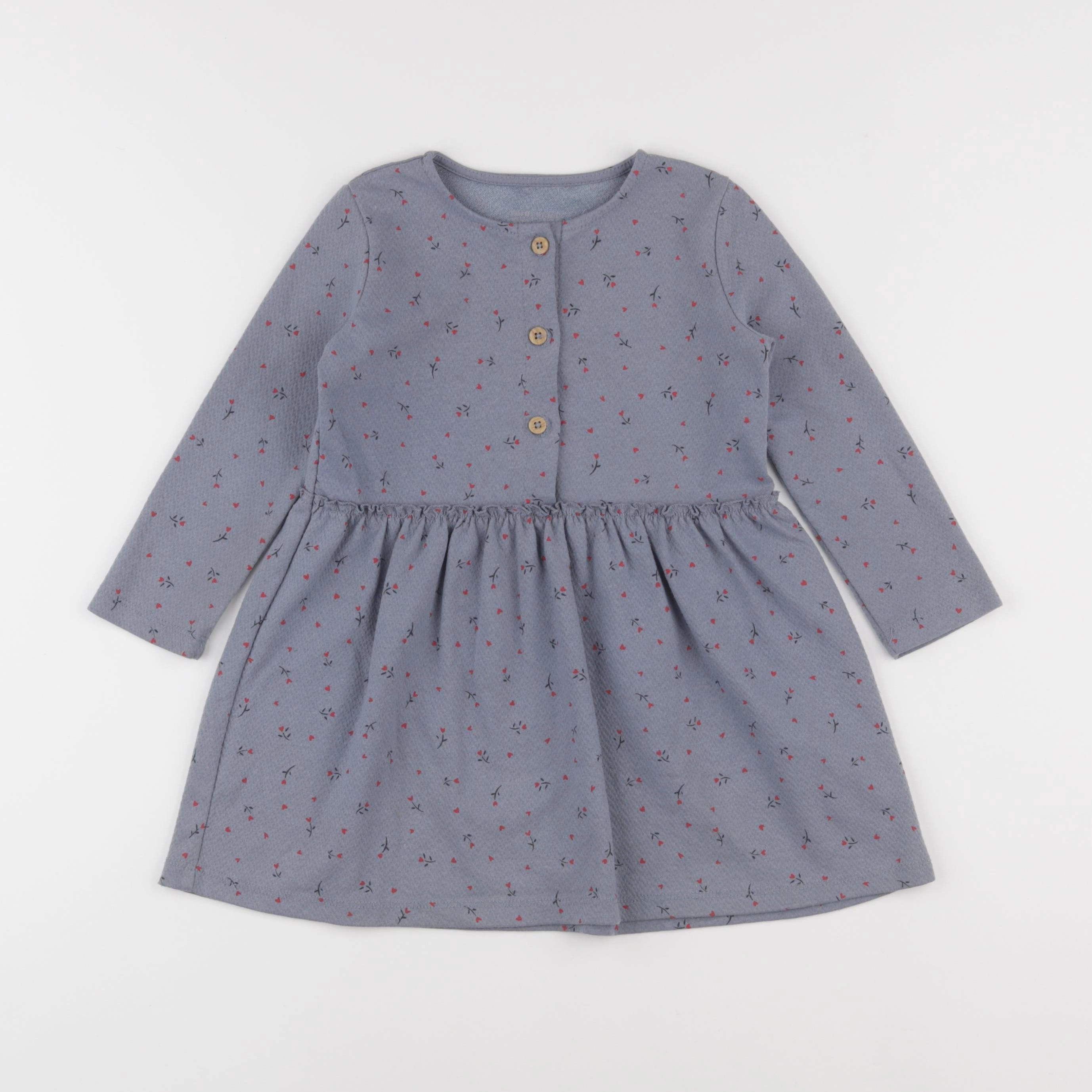Vertbaudet - robe bleu - 4 ans