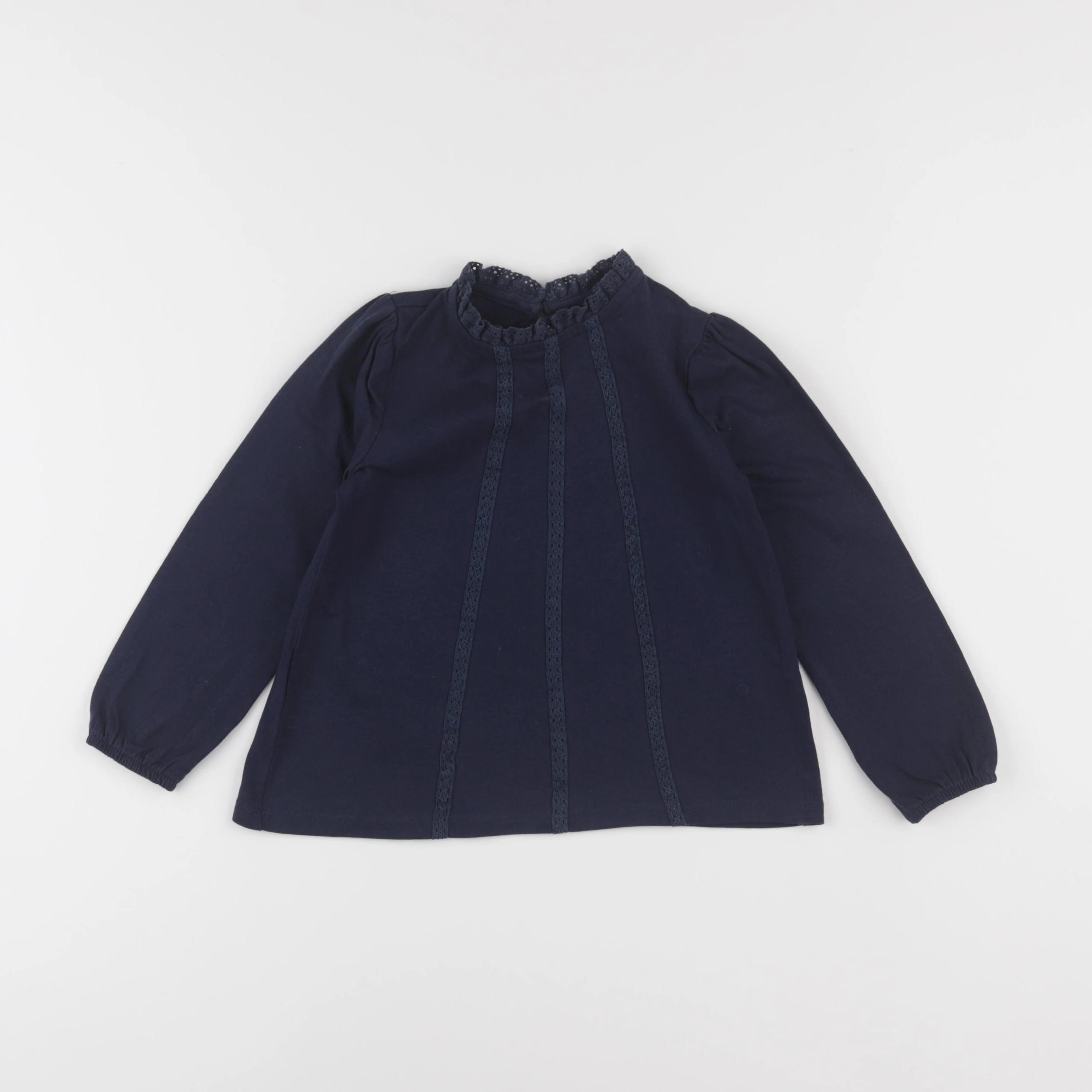 Vertbaudet - tee-shirt bleu - 4 ans