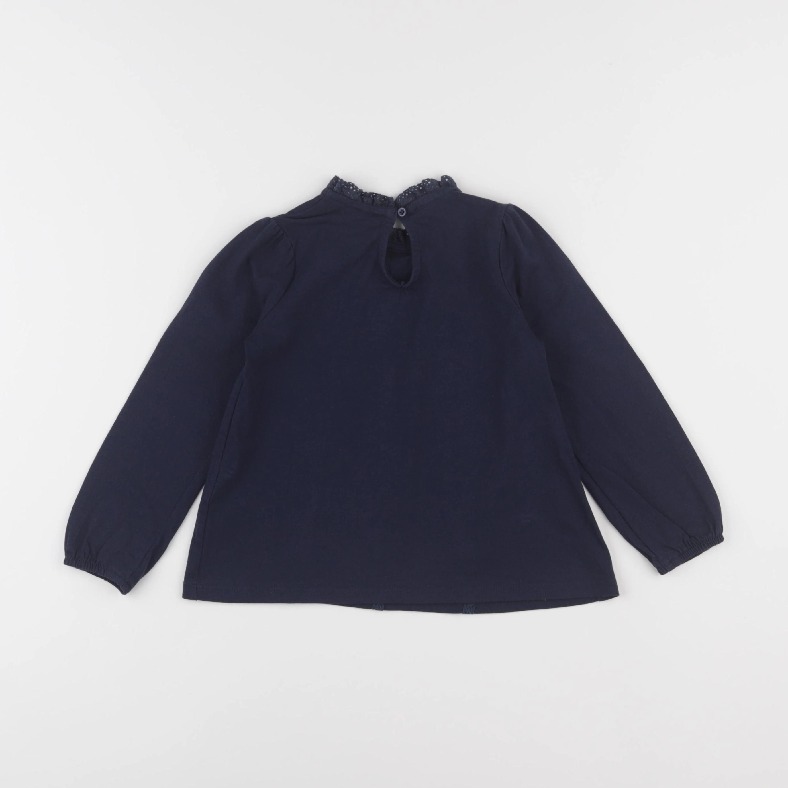 Vertbaudet - tee-shirt bleu - 4 ans