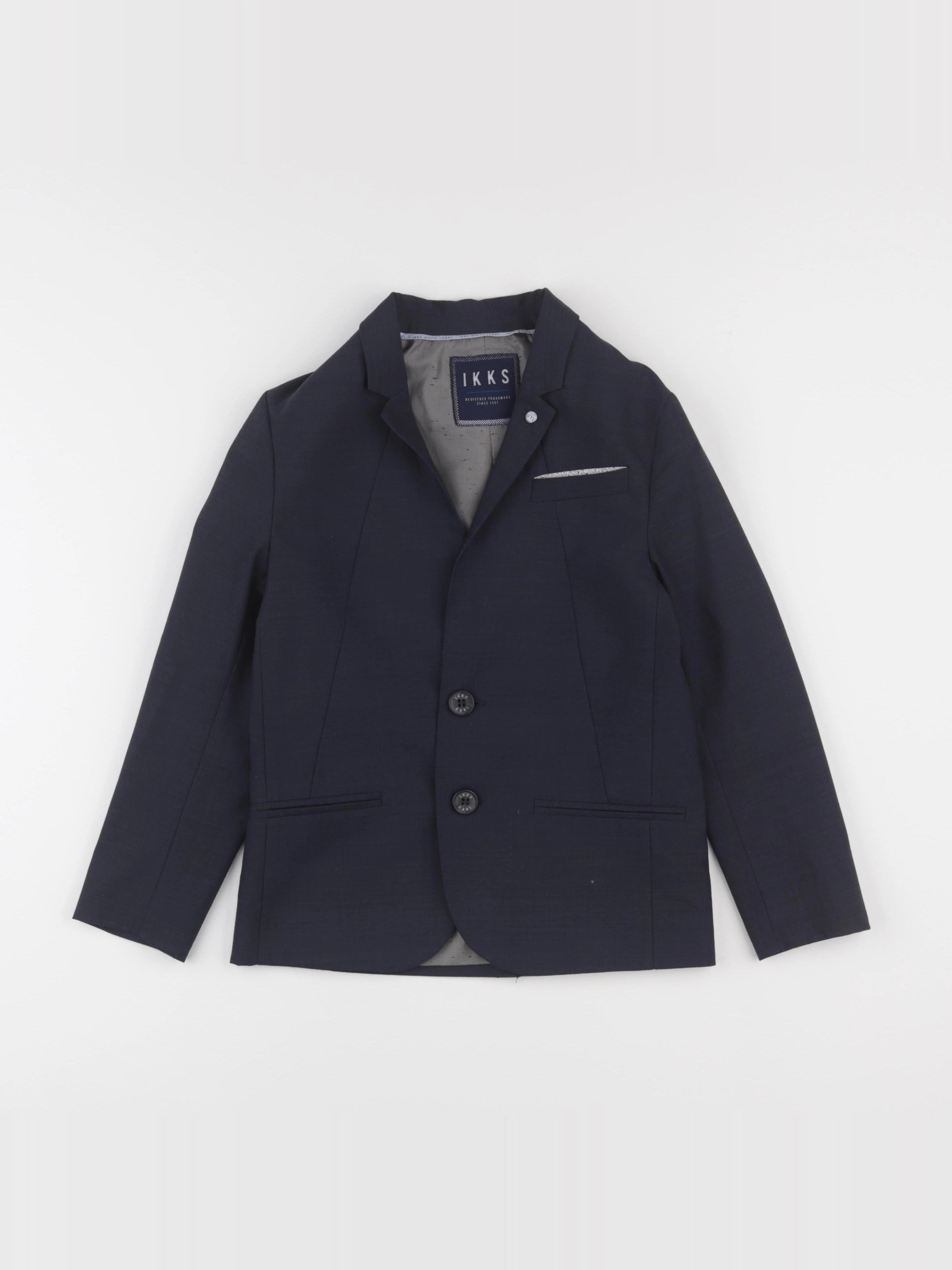 IKKS - veste bleu - 8 ans