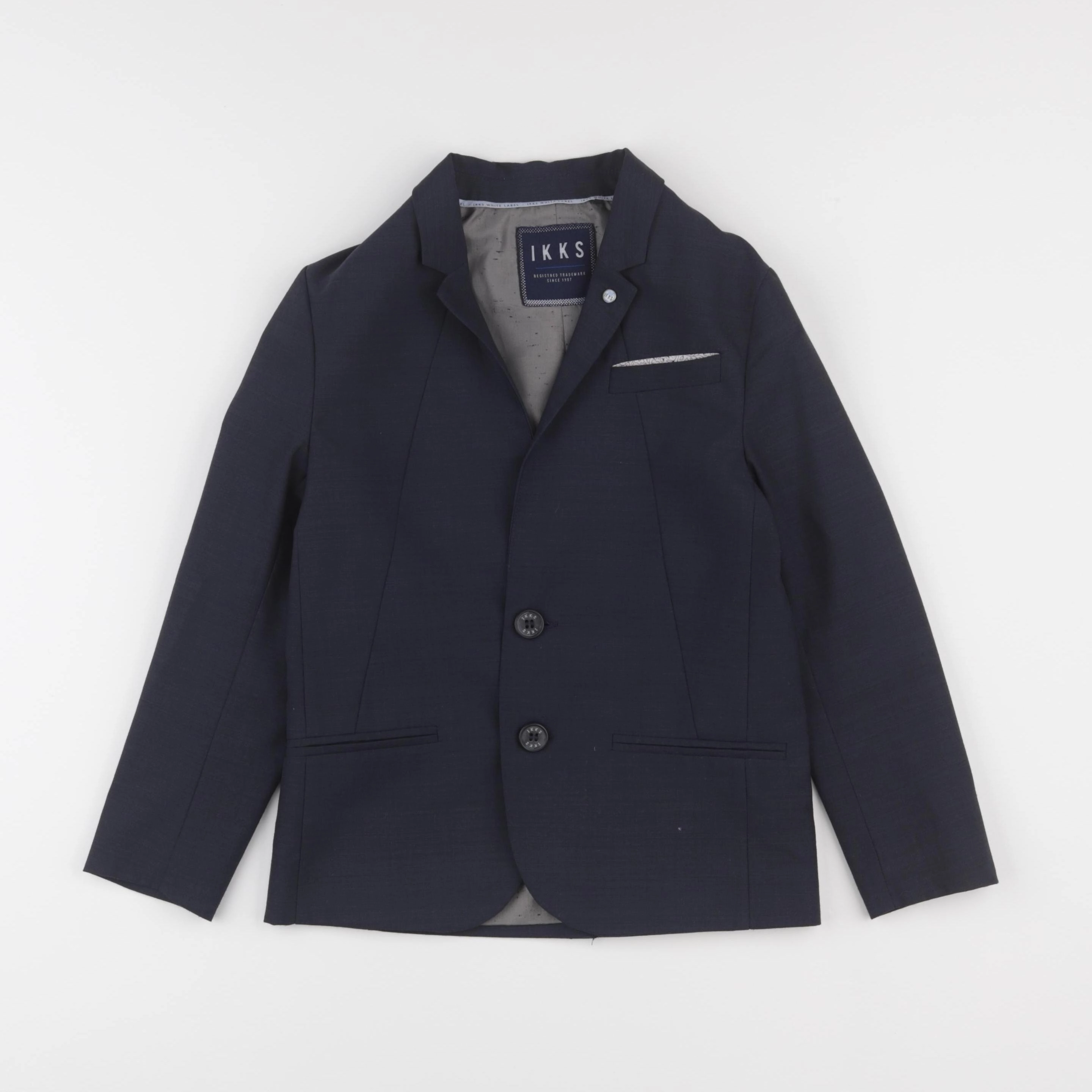 IKKS - veste bleu - 8 ans