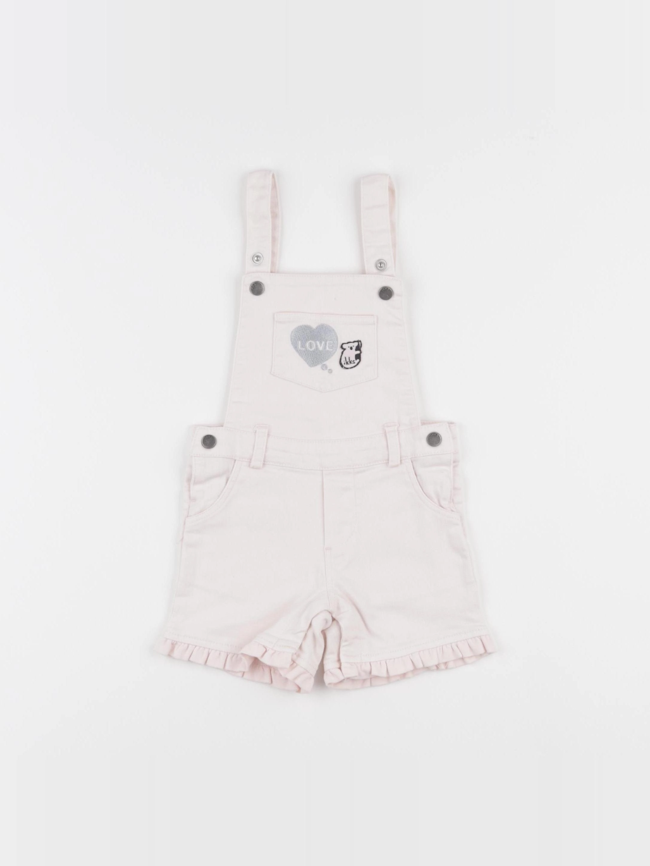 IKKS - salopette rose - 12 mois