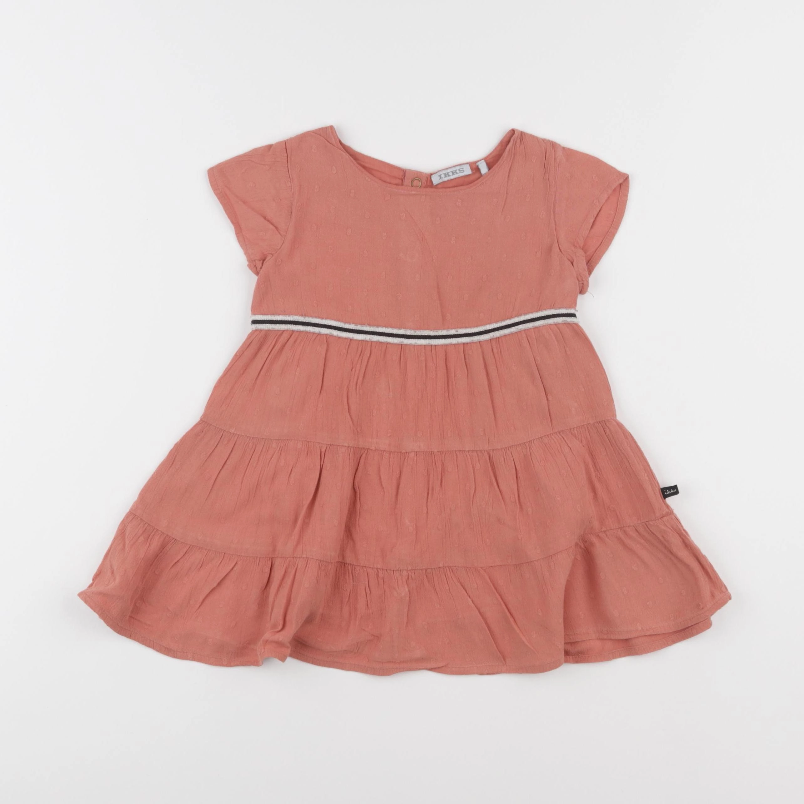 IKKS - robe rose - 12 mois