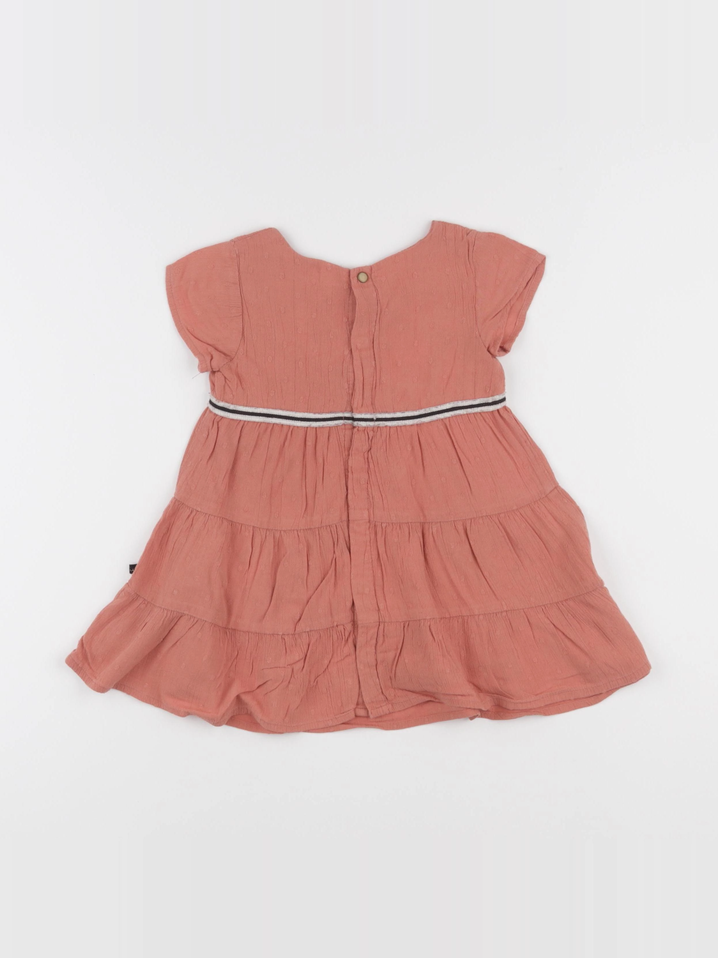 IKKS - robe rose - 12 mois