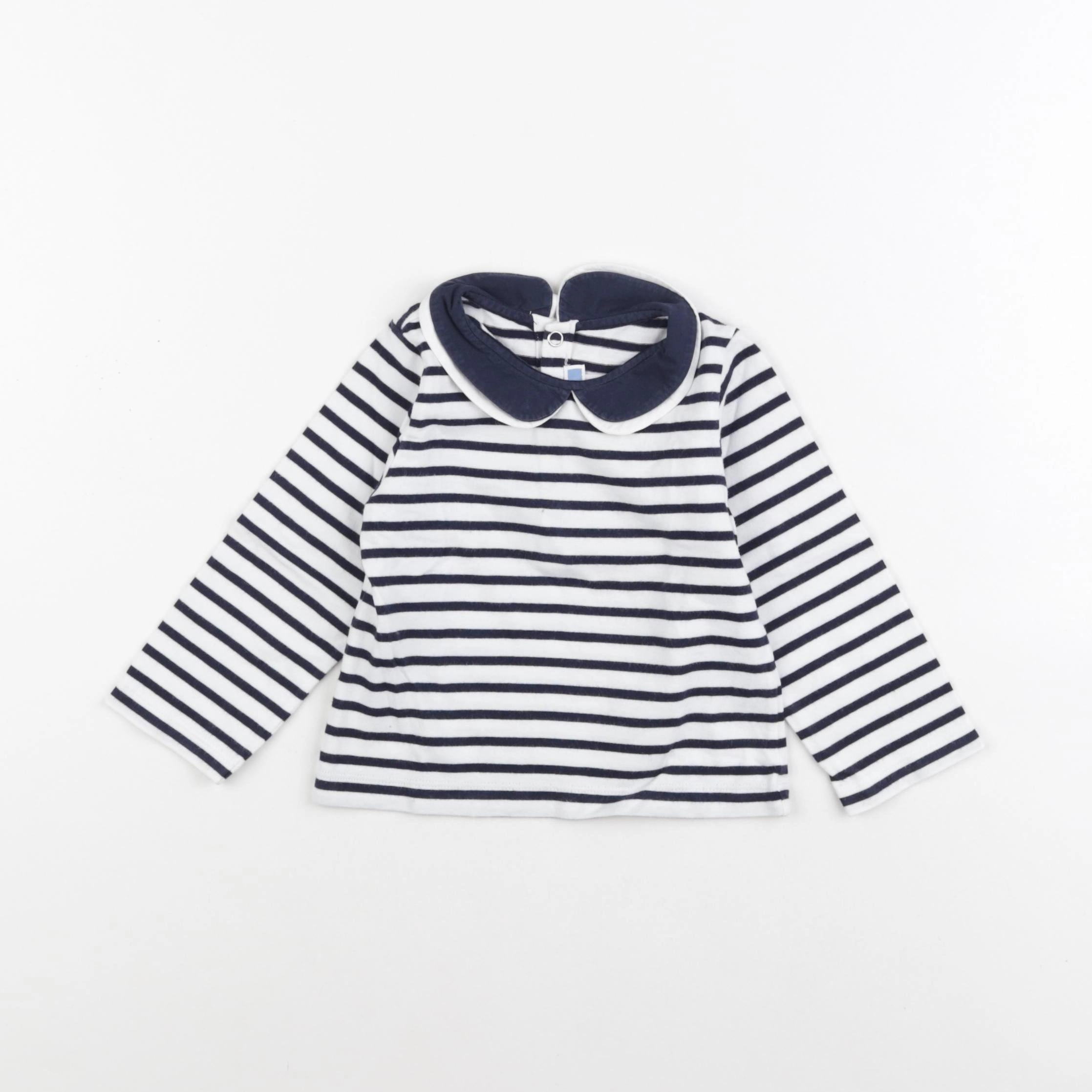 Jacadi - tee-shirt bleu - 18 mois