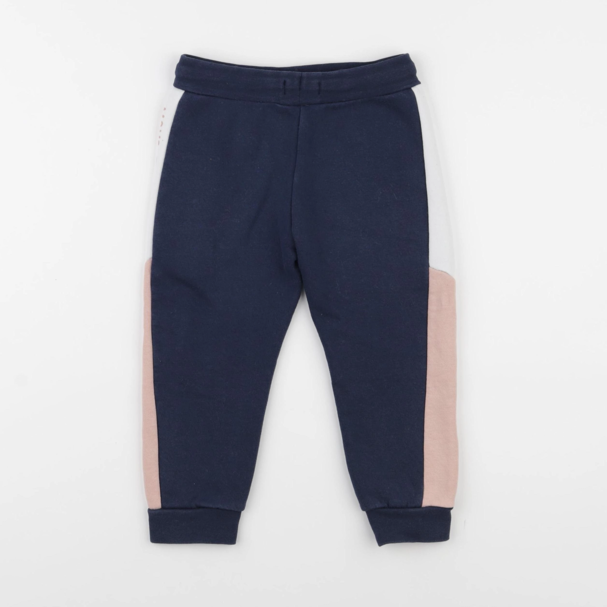 Vertbaudet - jogging doublé bleu - 3 ans