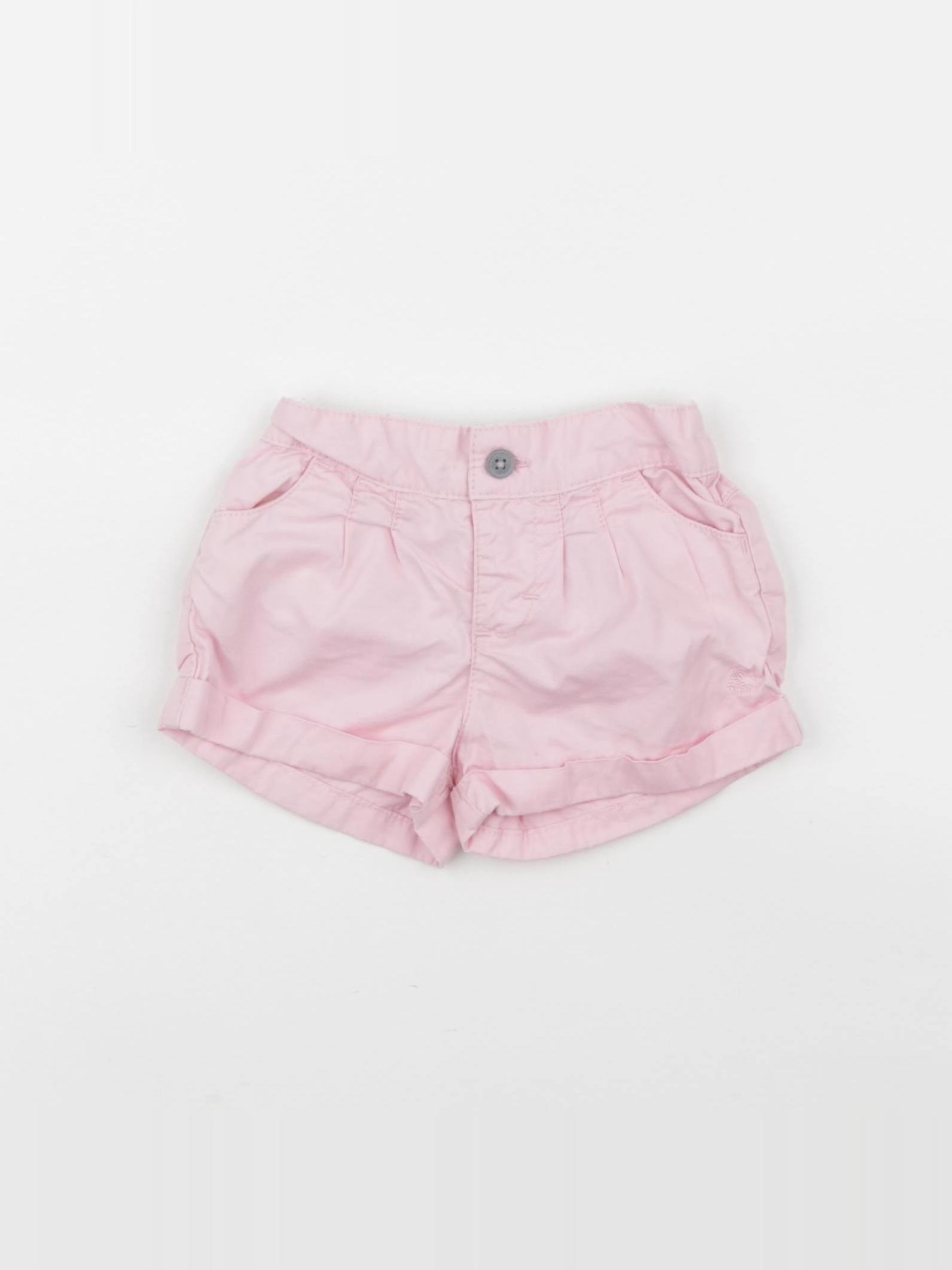 Petit Bateau - short rose - 12 mois