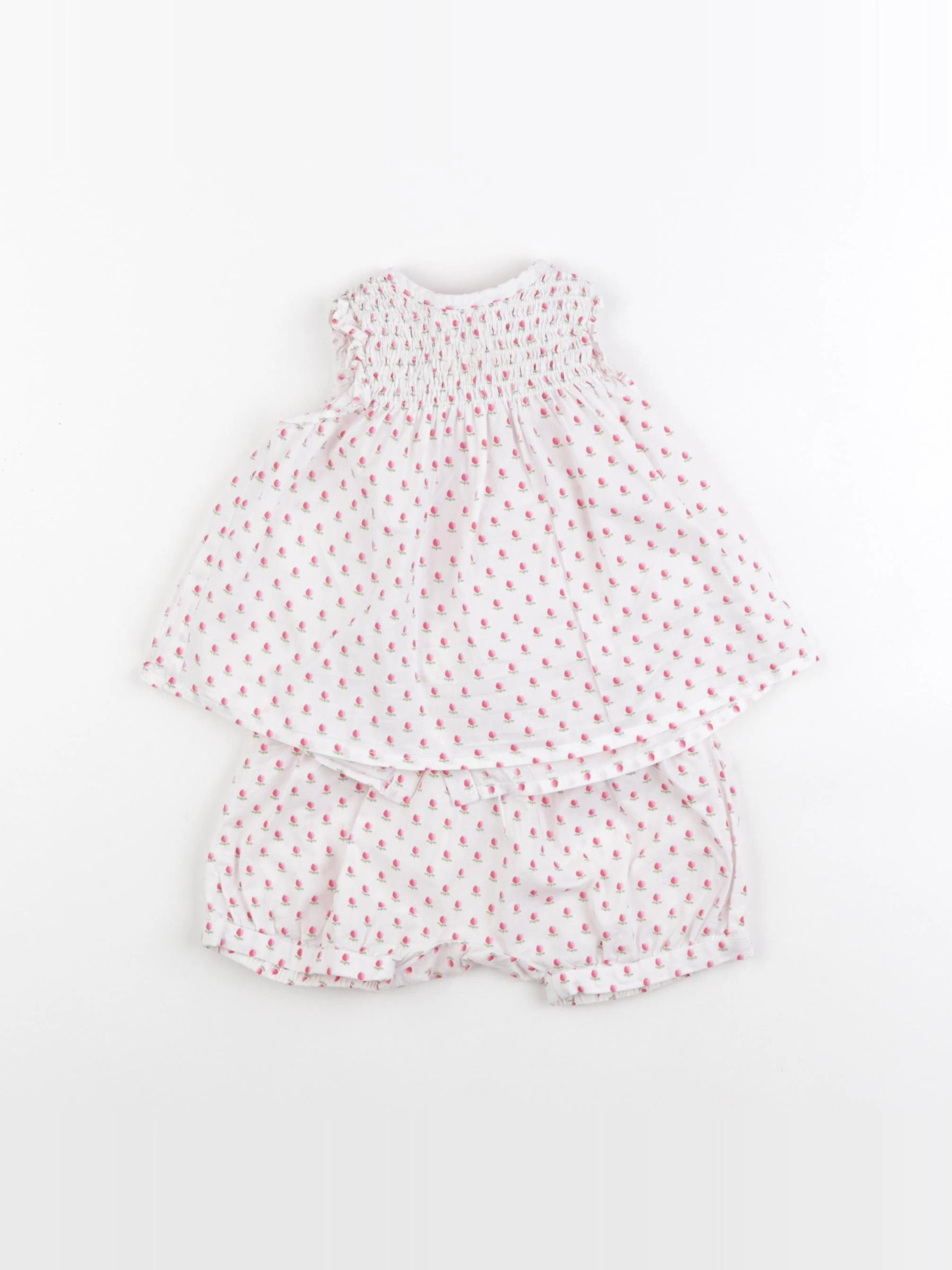 Jacadi - ensemble rose - 12 mois