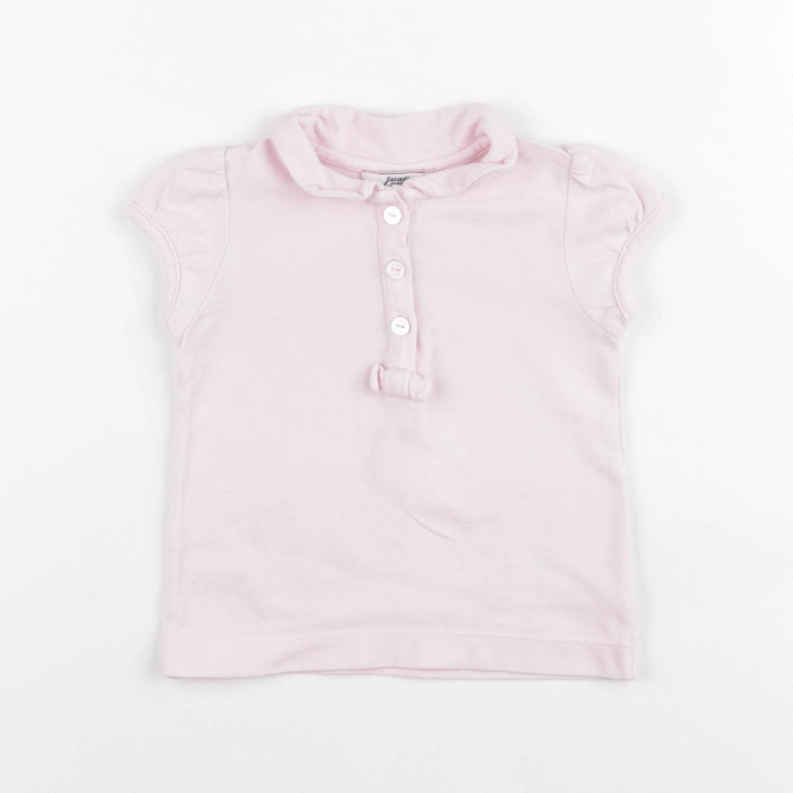 Jacadi - polo rose - 12 mois