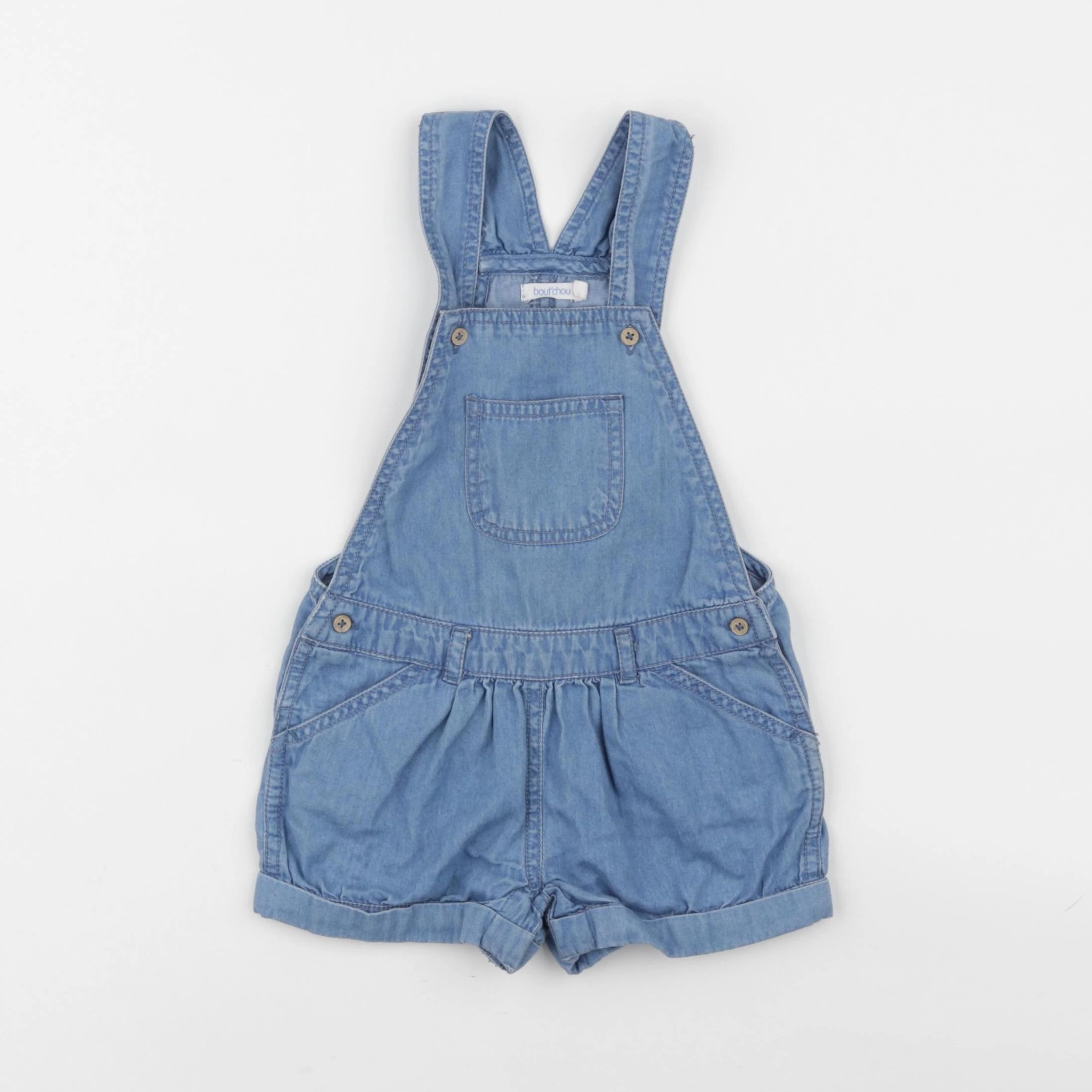 Boutchou - salopette bleu - 12 mois