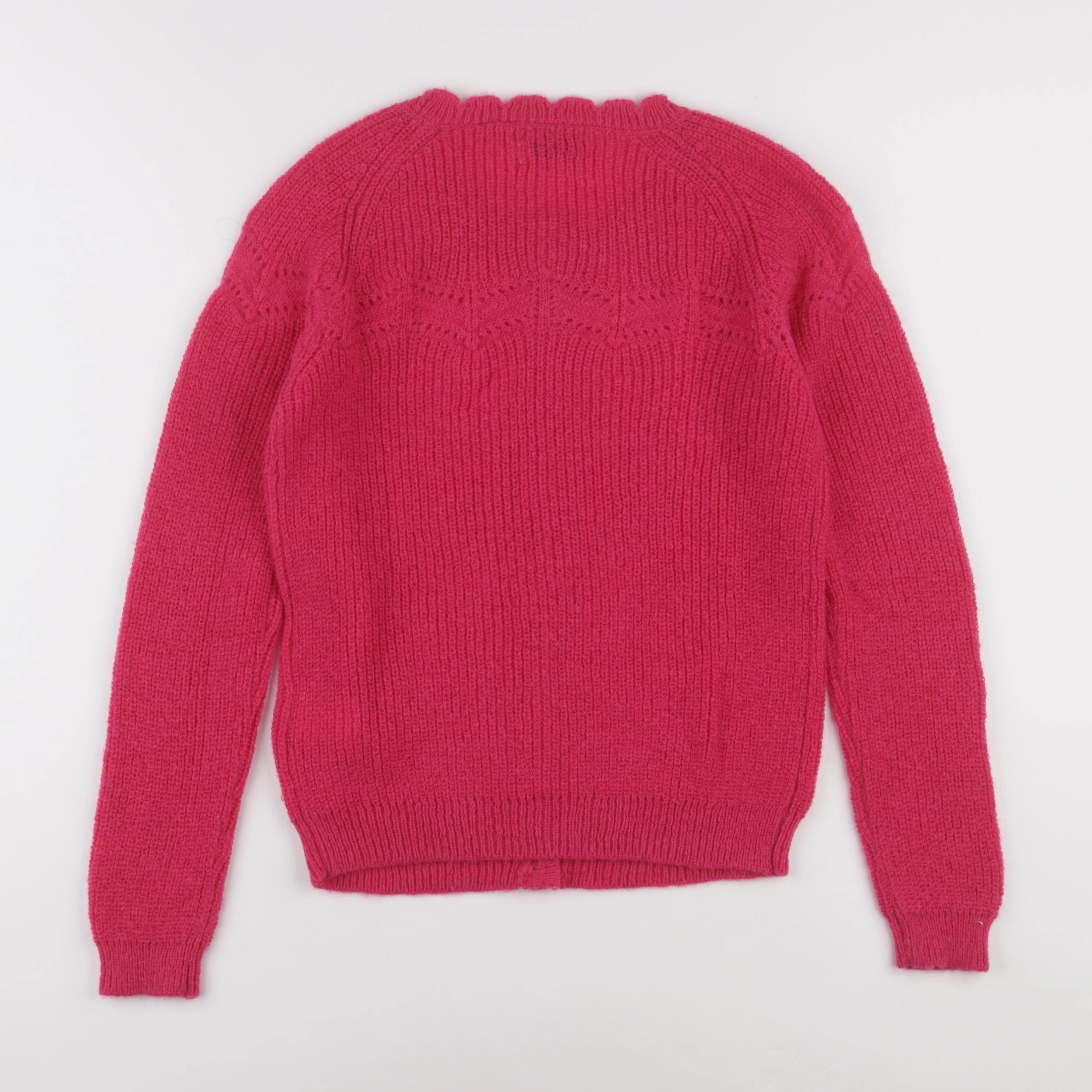 Cyrillus - gilet rose - 12 ans