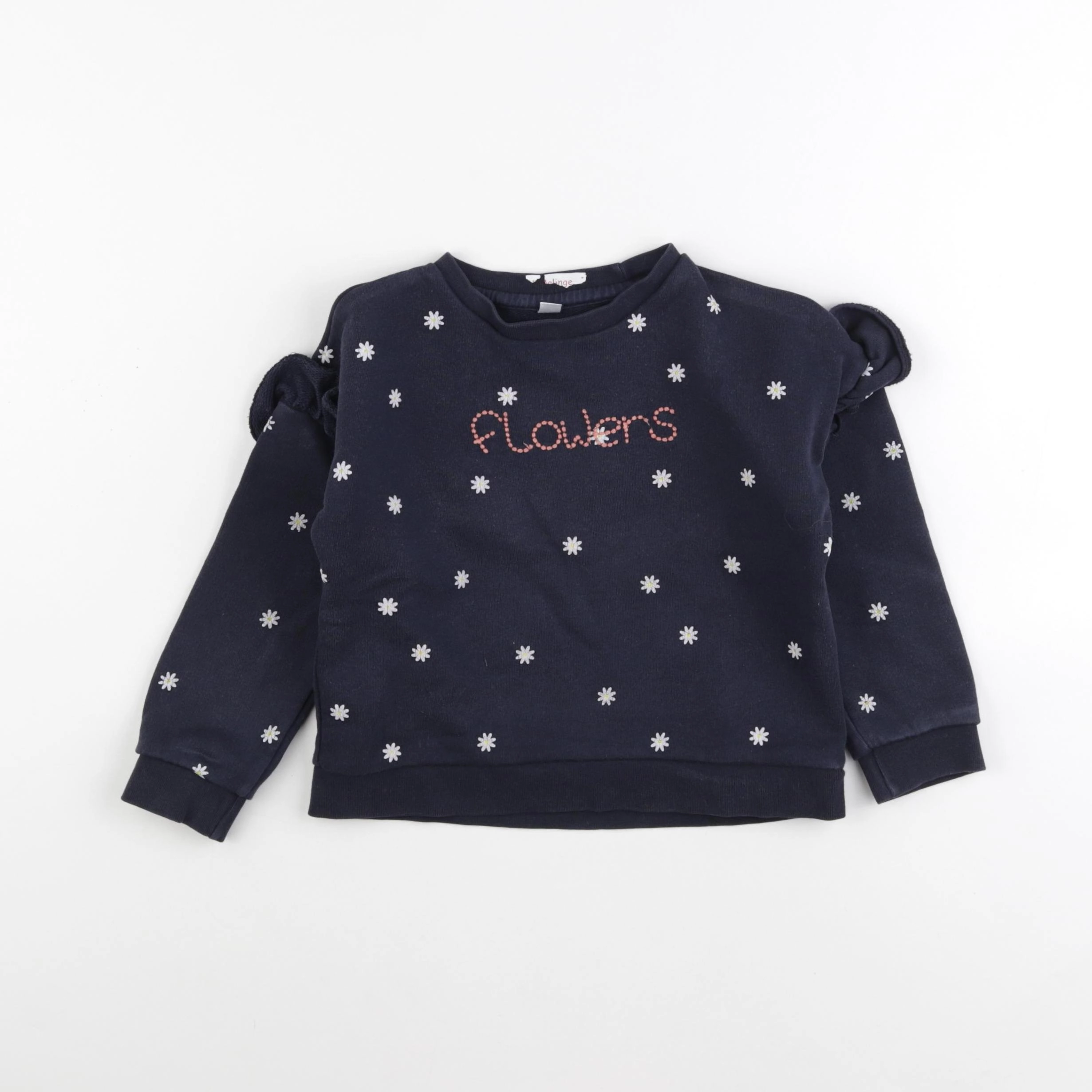 Vertbaudet - sweat bleu - 4 ans