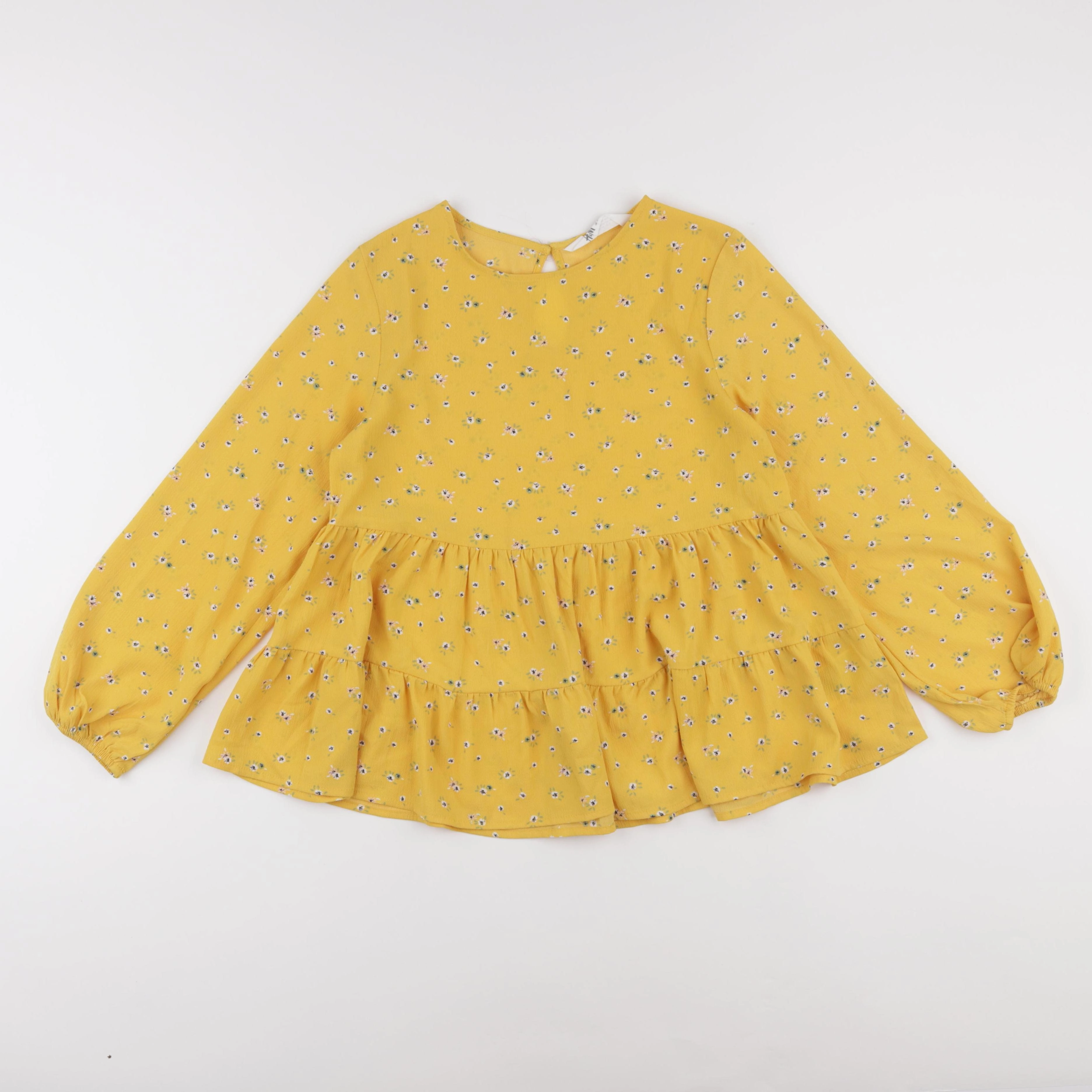 H&M - blouse jaune - 12 ans