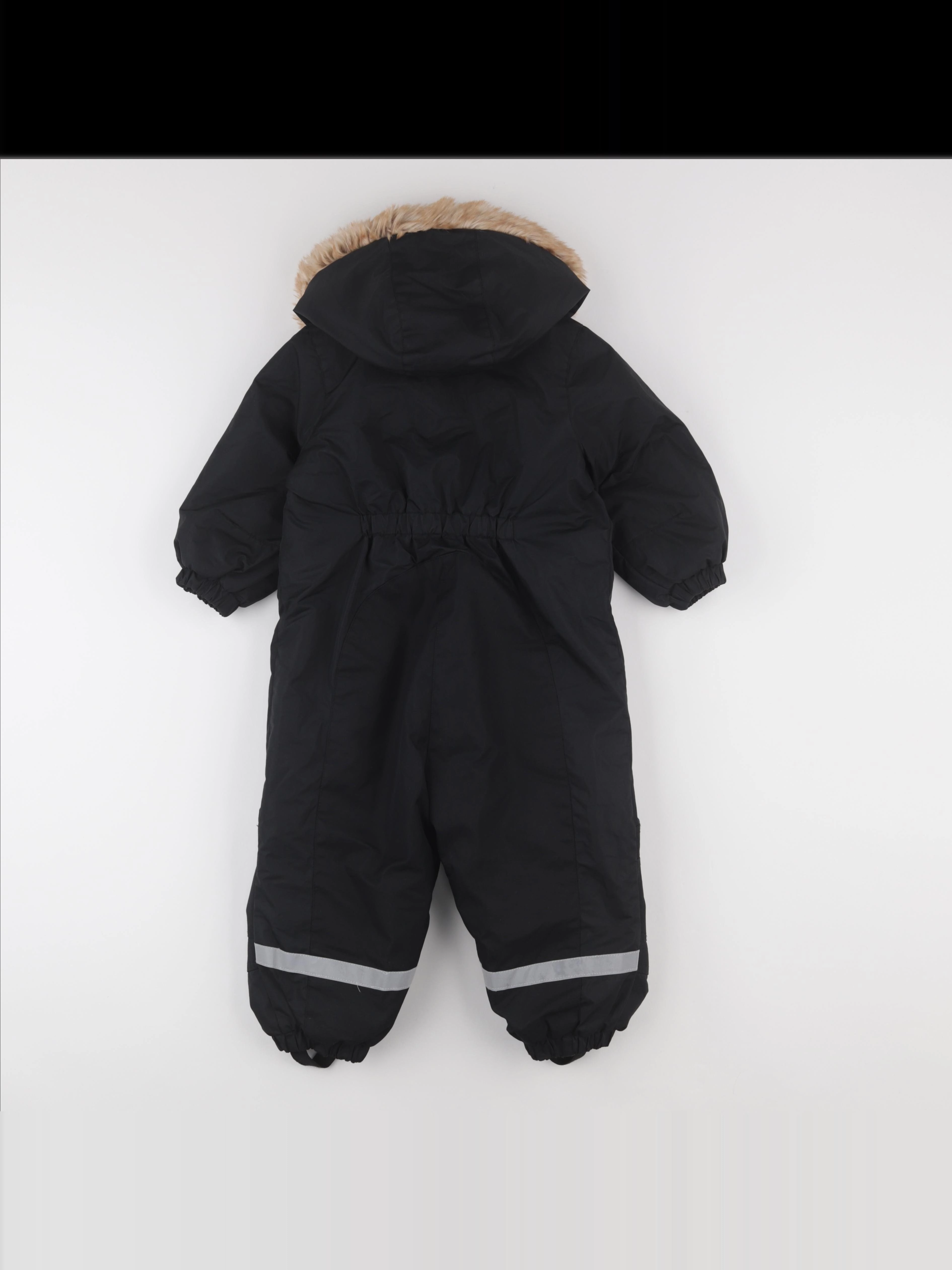 H&M - combi-pilote noir - 12/18 mois
