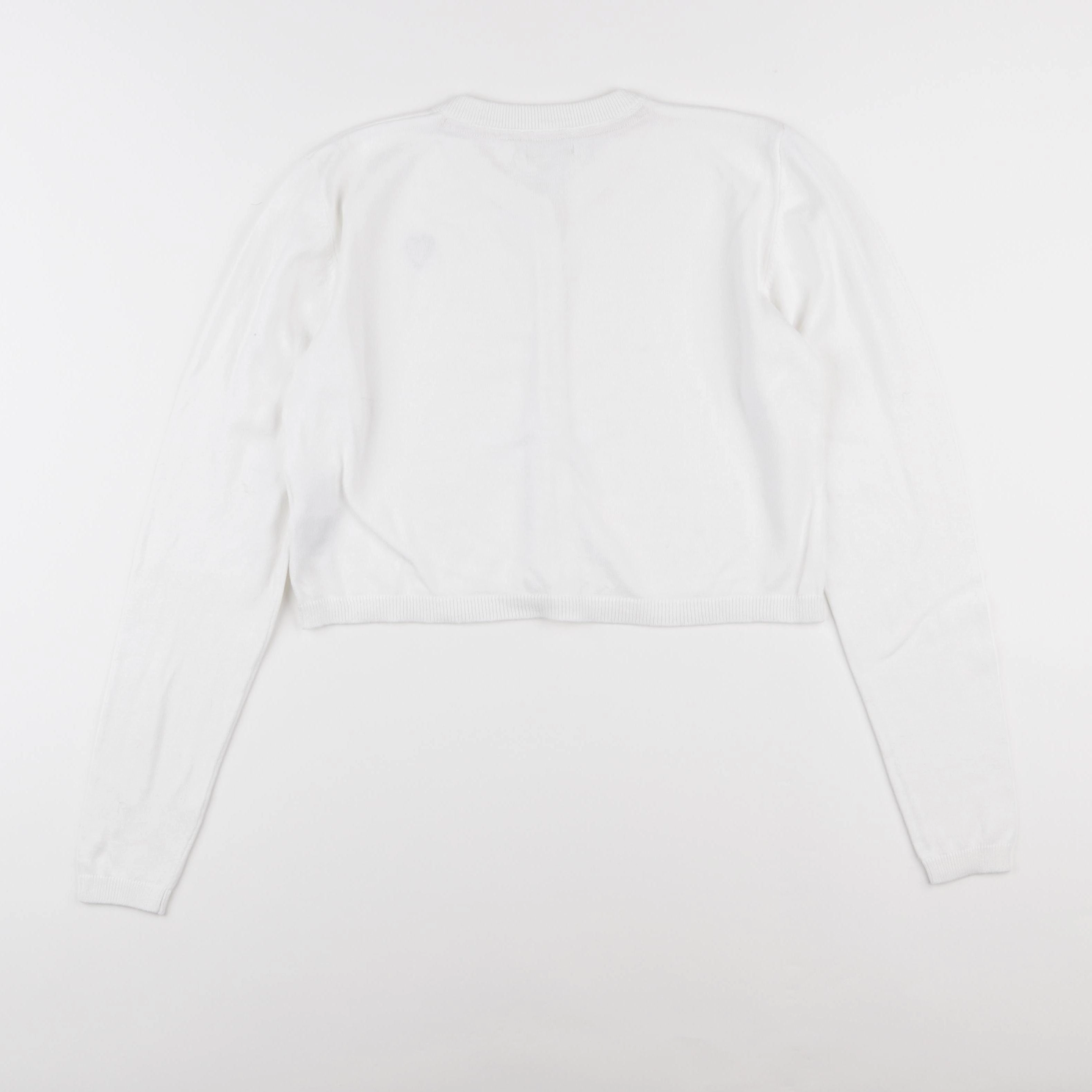Vertbaudet - gilet blanc - 12 ans