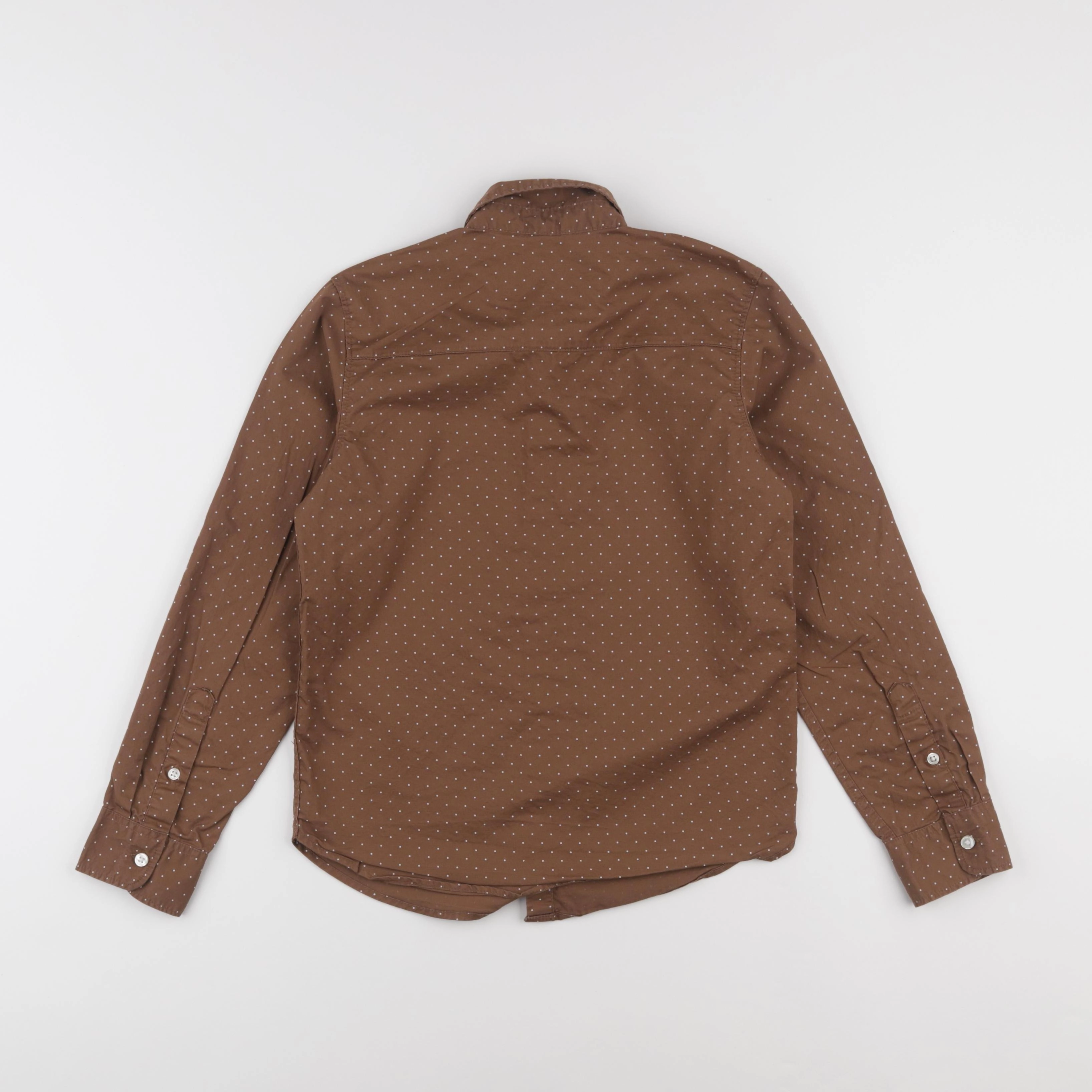 H&M - chemise marron - 8/9 ans