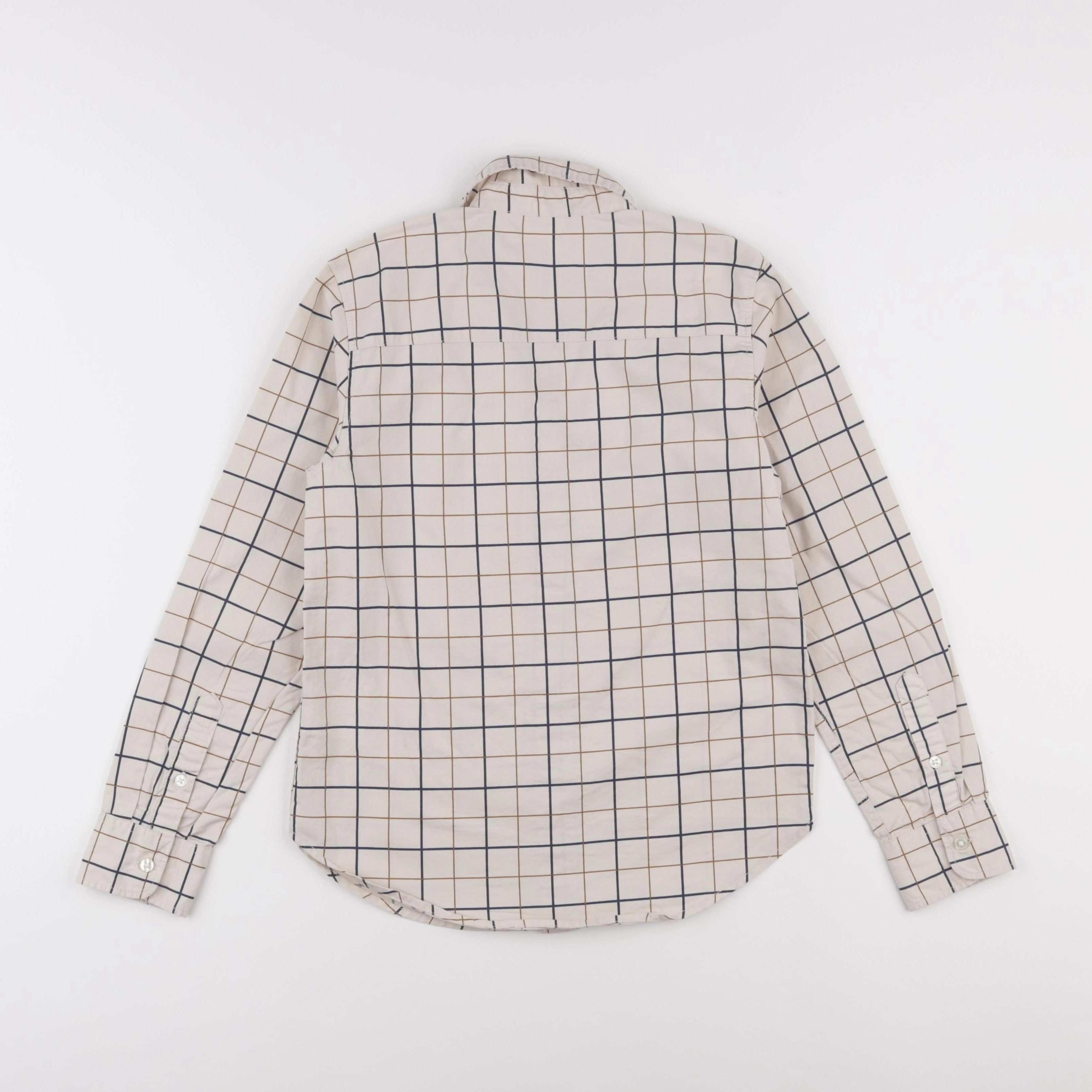 H&M - chemise beige - 8/9 ans