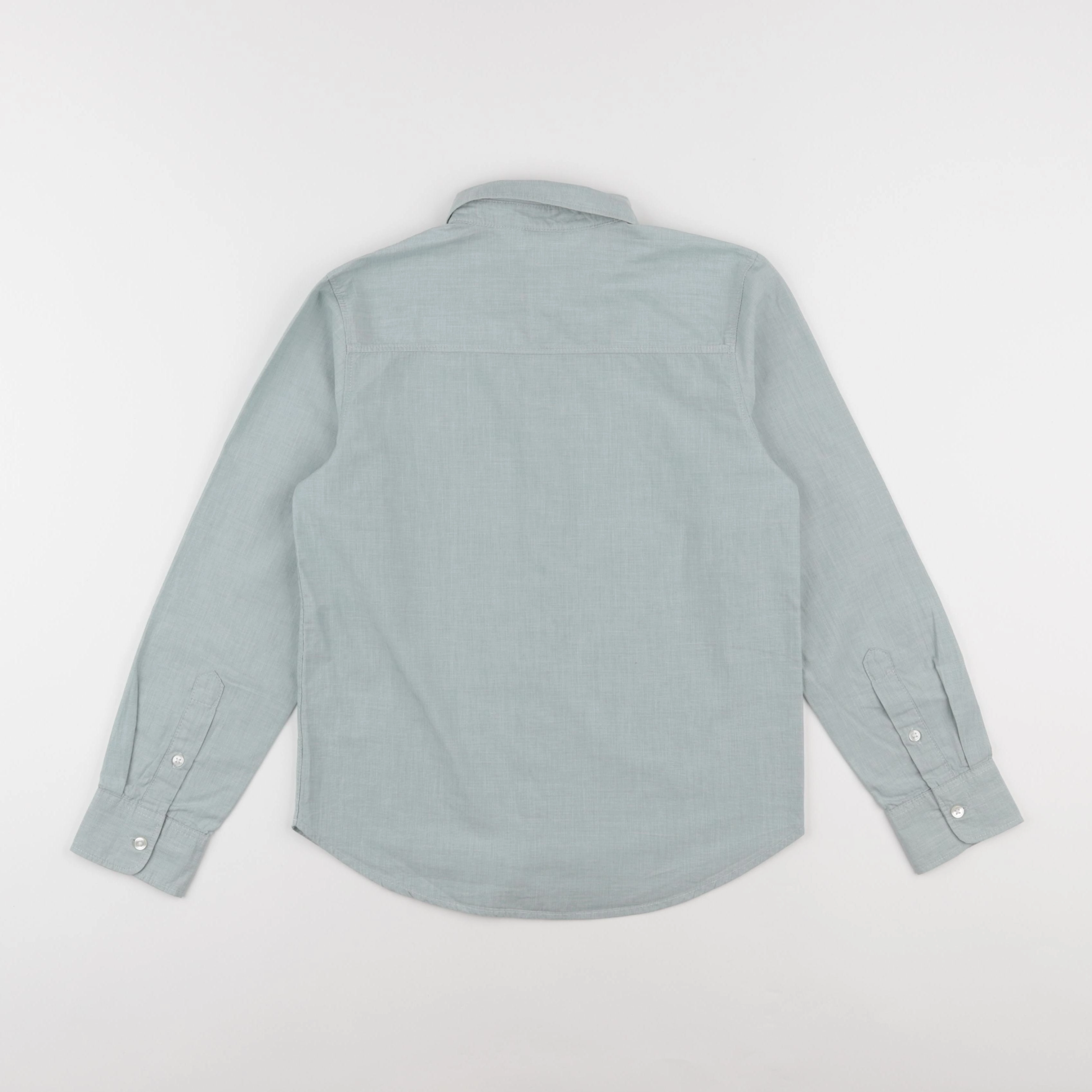 H&M - chemise bleu - 8/9 ans