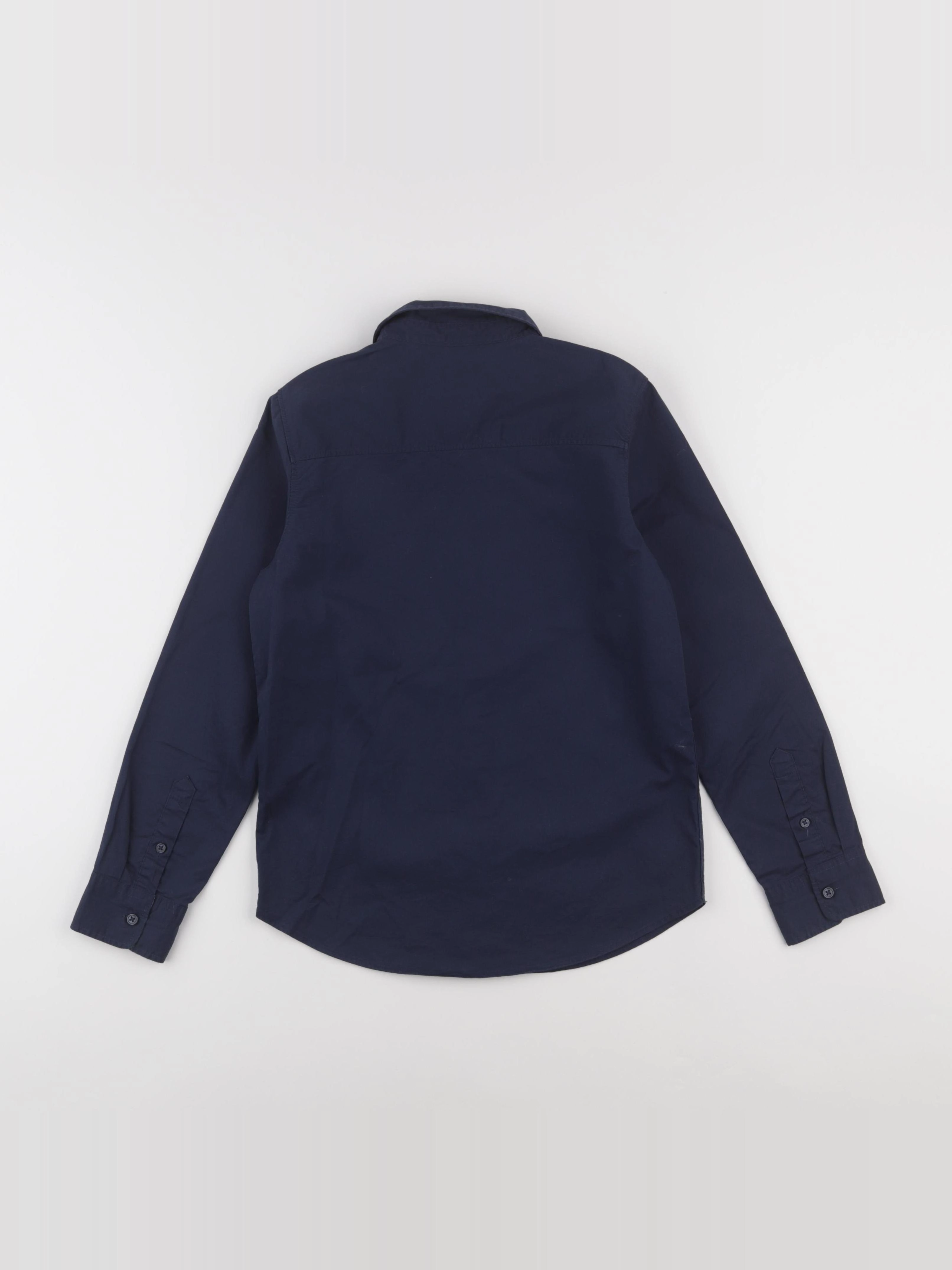 H&M - chemise bleu - 8/9 ans