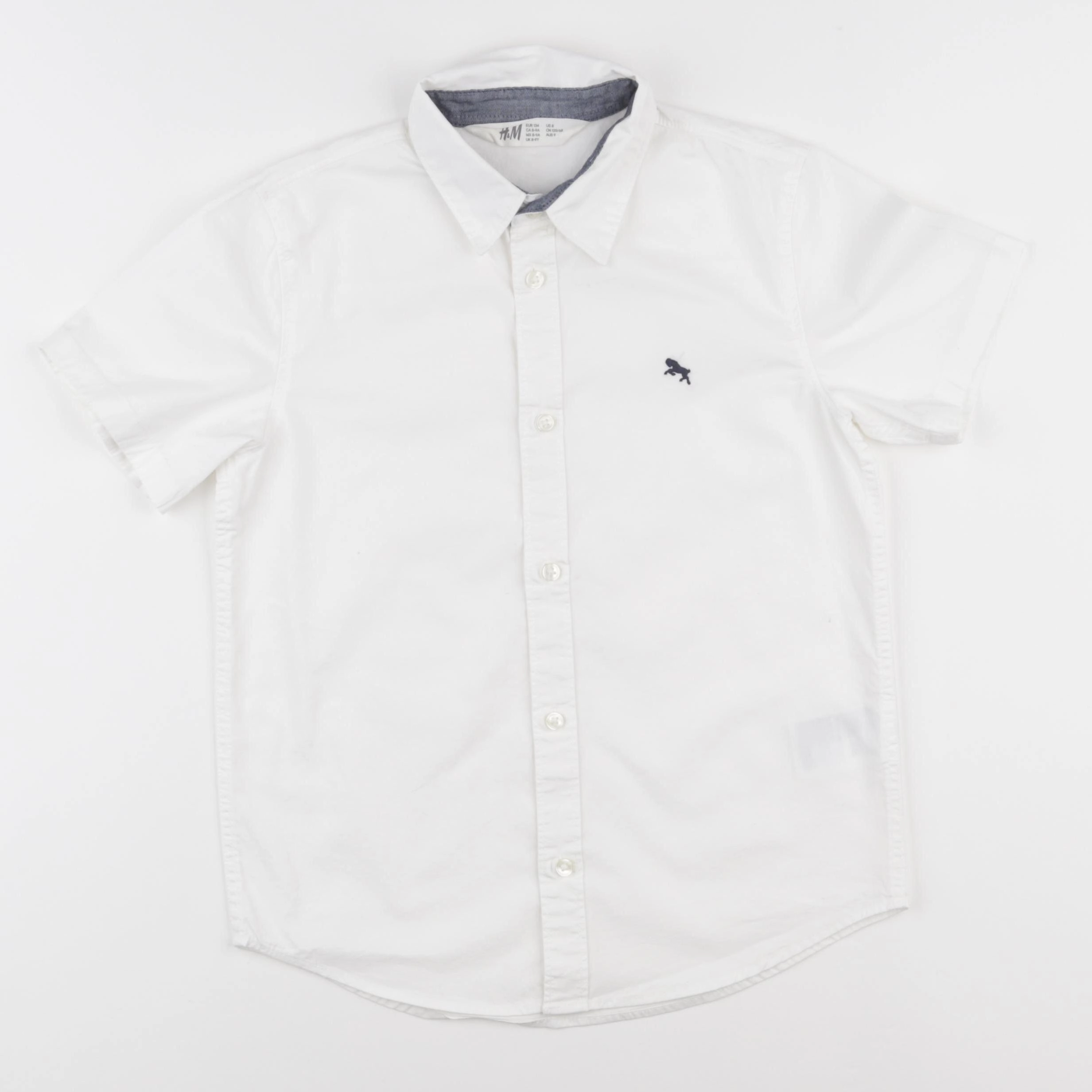 H&M - chemise blanc - 8 ans