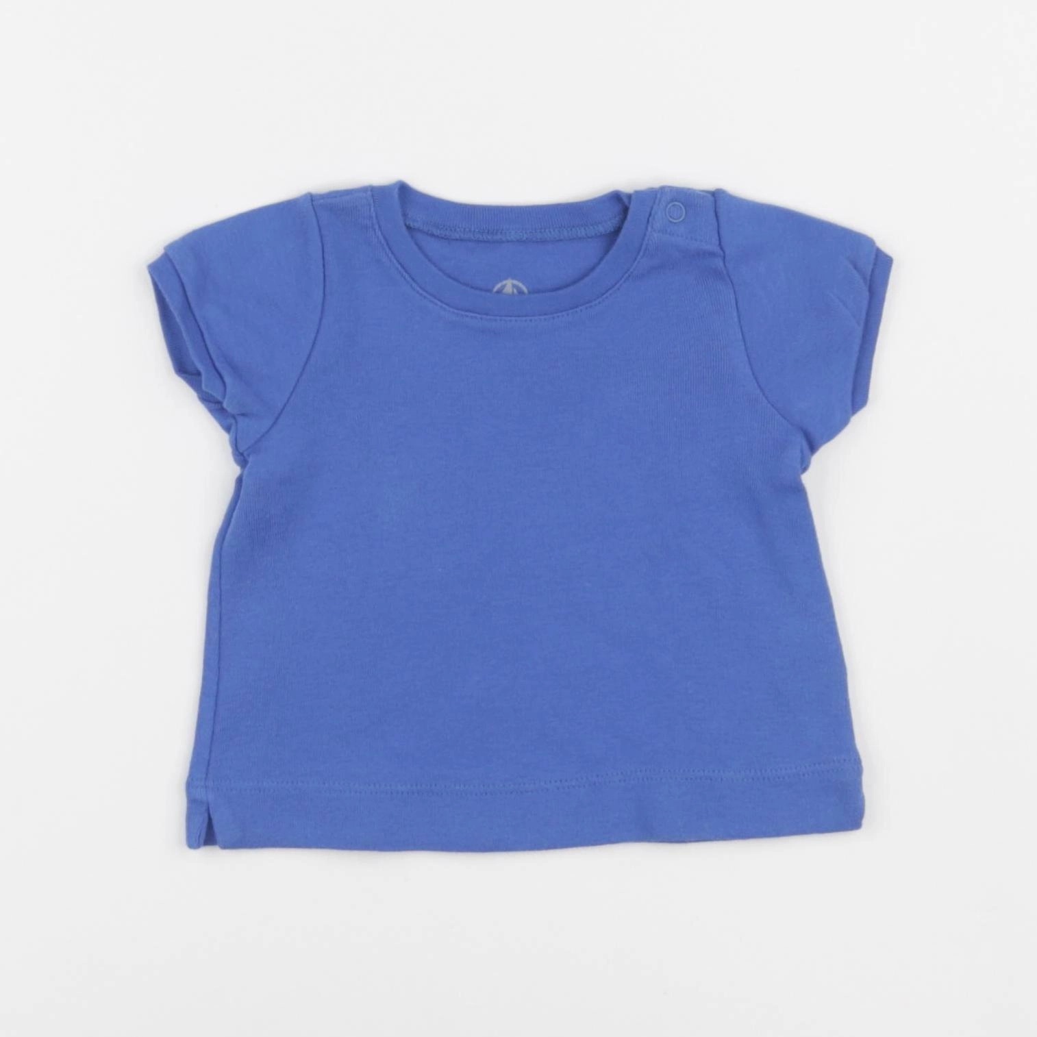 Petit Bateau - tee-shirt bleu - 3 mois