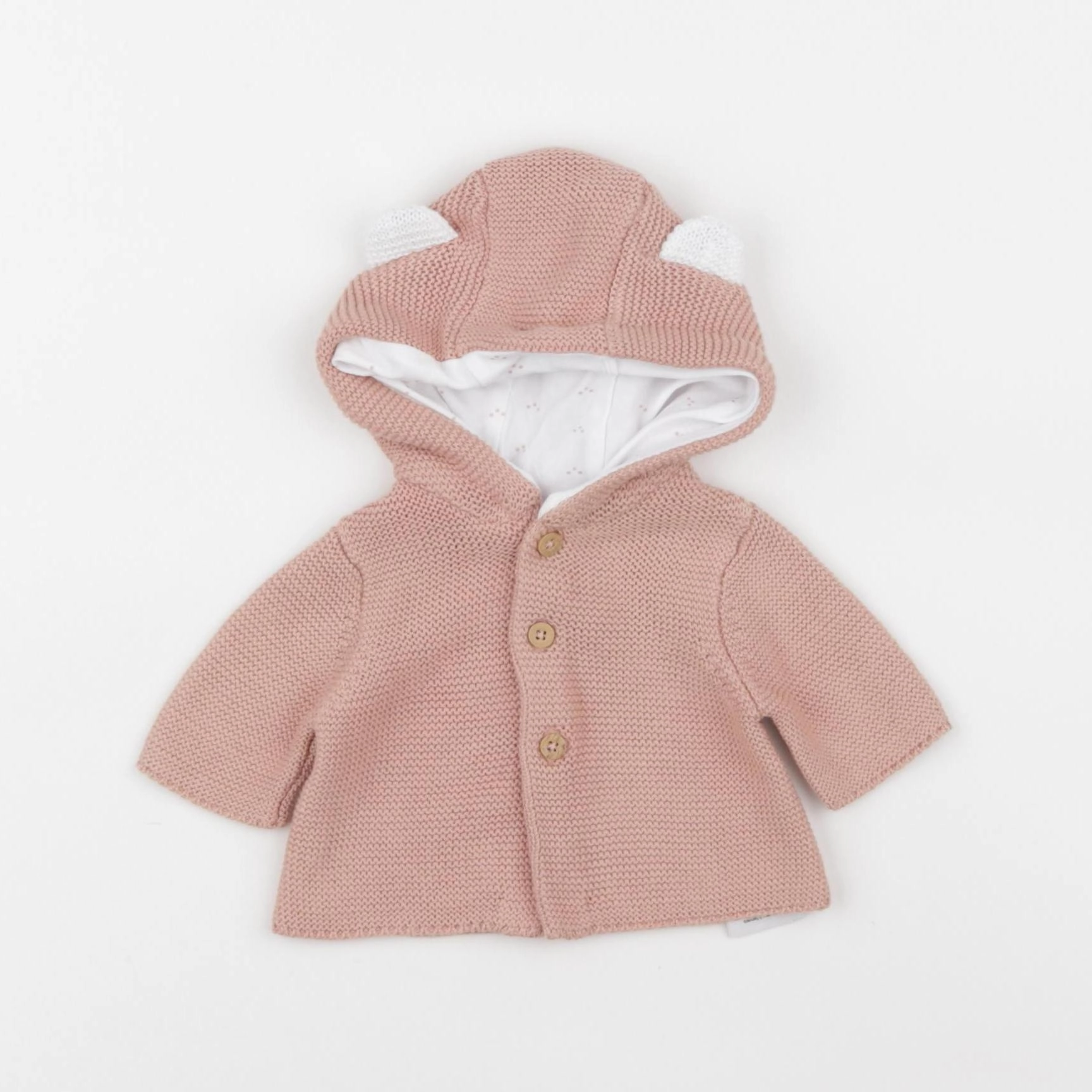 Vertbaudet - gilet rose - Prématuré
