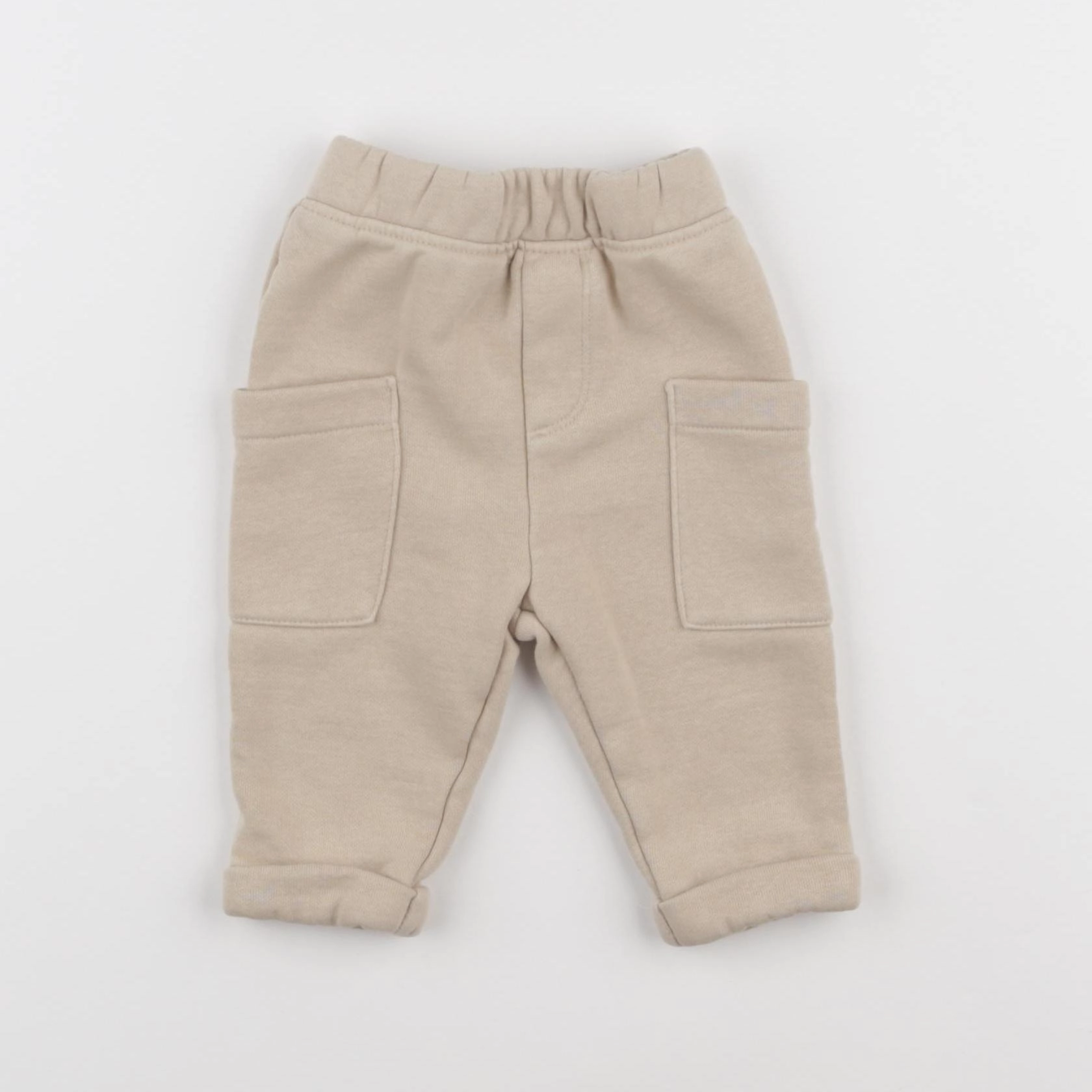 Vertbaudet - jogging beige - 3 mois