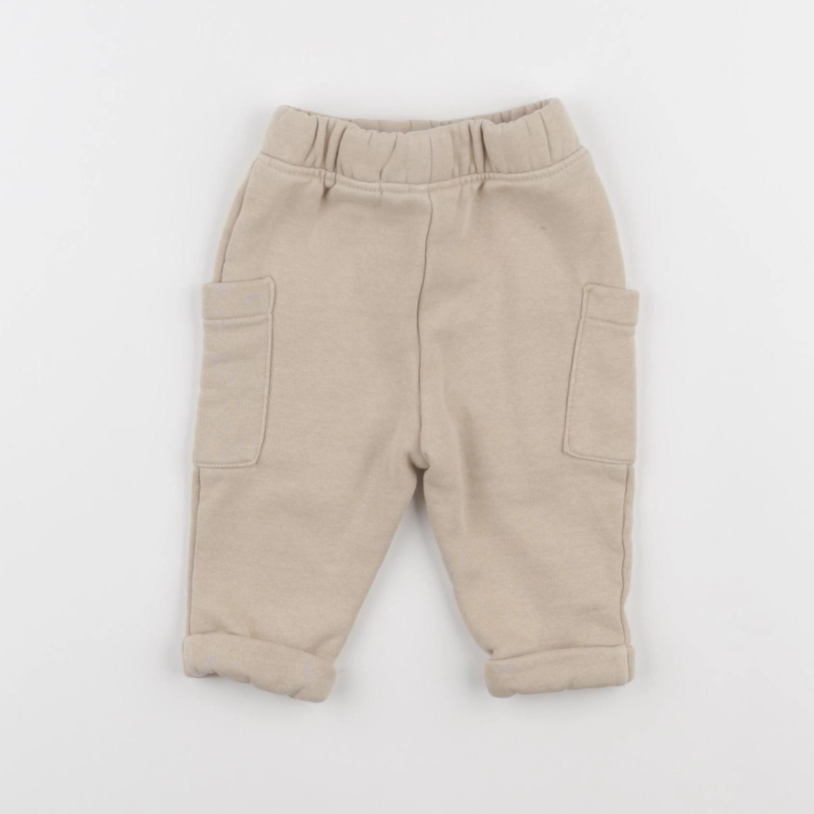Vertbaudet - jogging beige - 3 mois