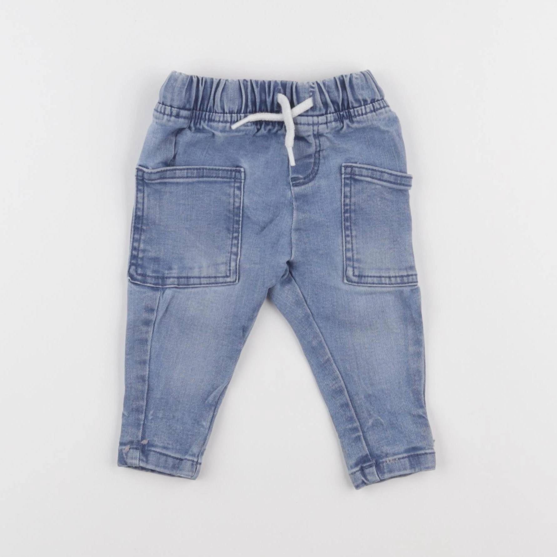 Vertbaudet - jean bleu - 3 mois