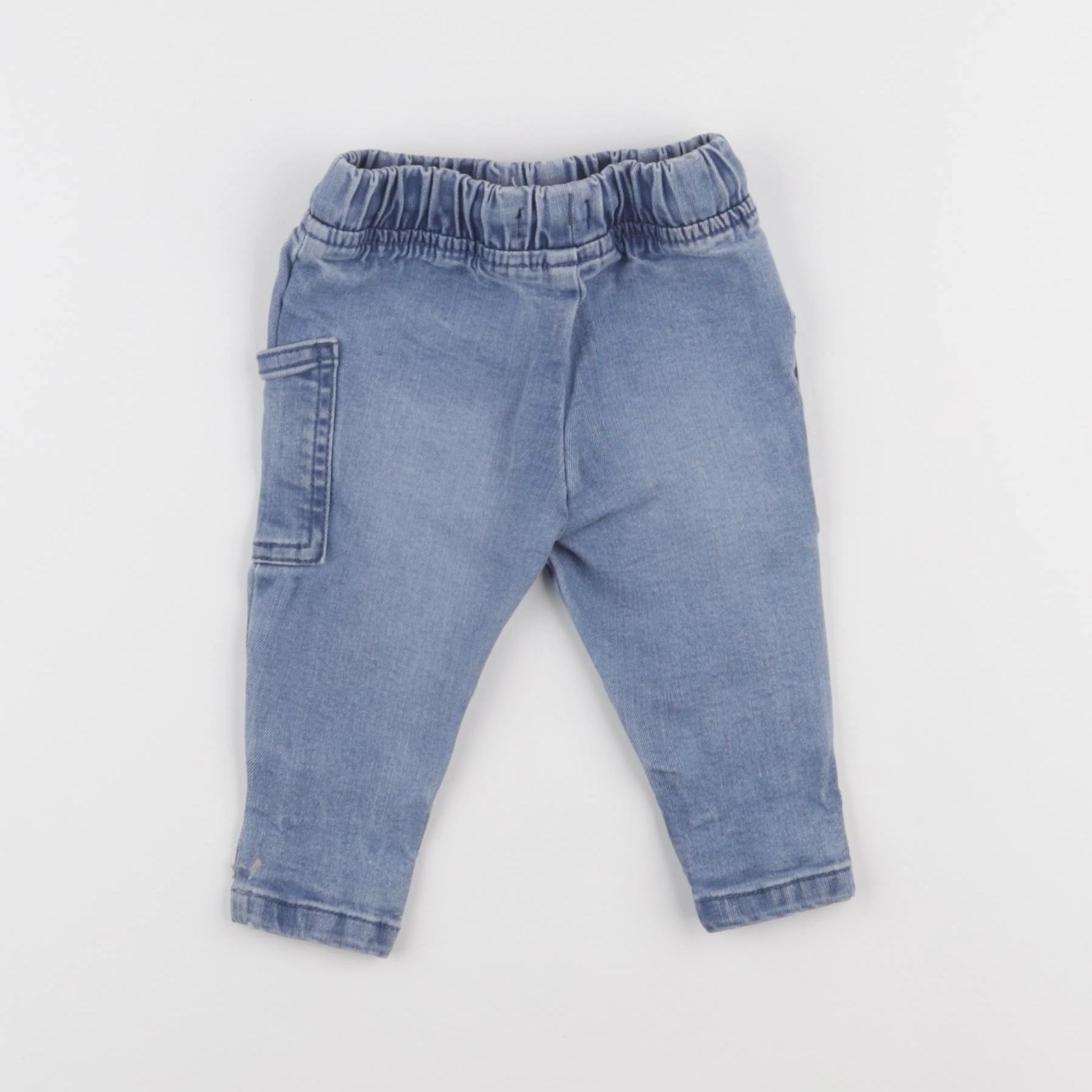 Vertbaudet - jean bleu - 3 mois