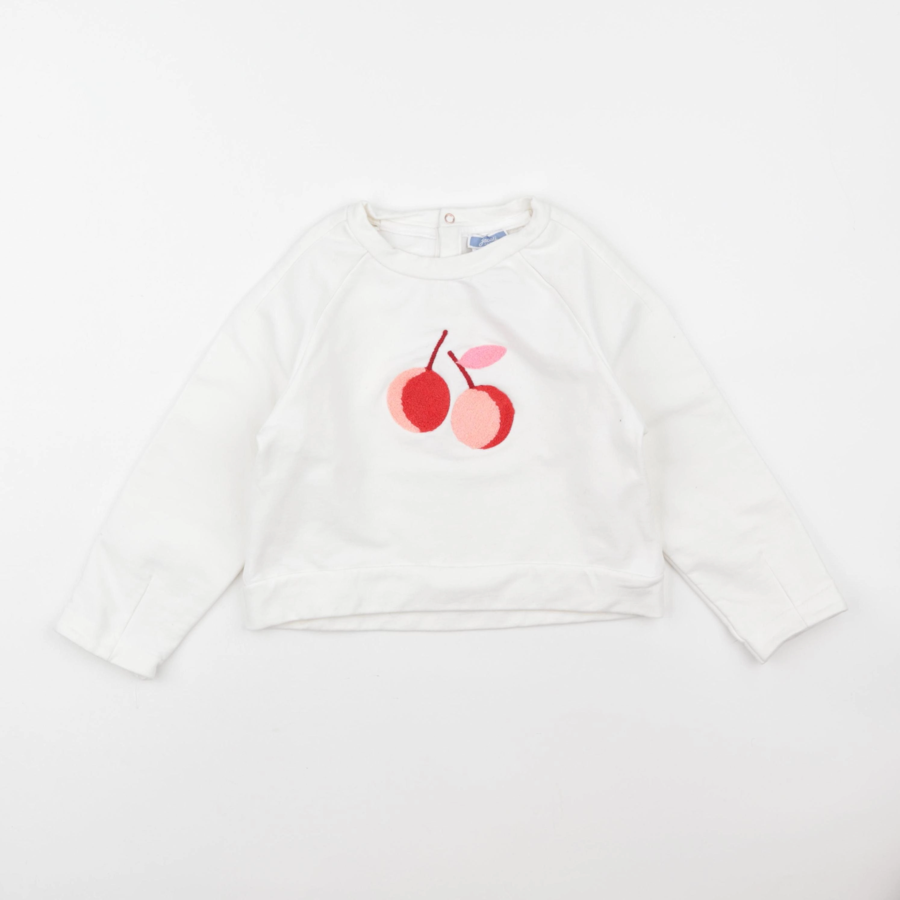 Jacadi - sweat blanc - 6 ans