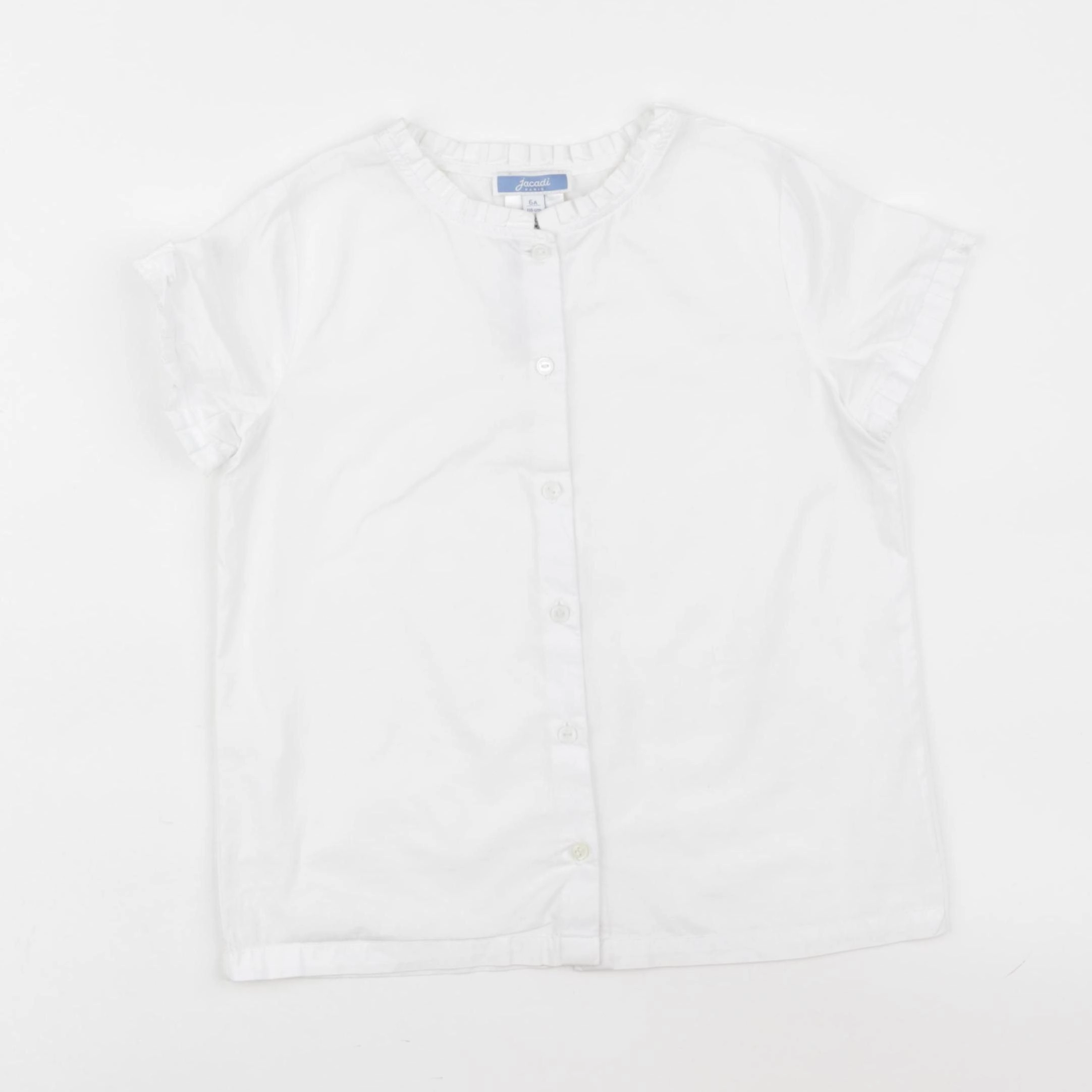 Jacadi - blouse blanc - 6 ans