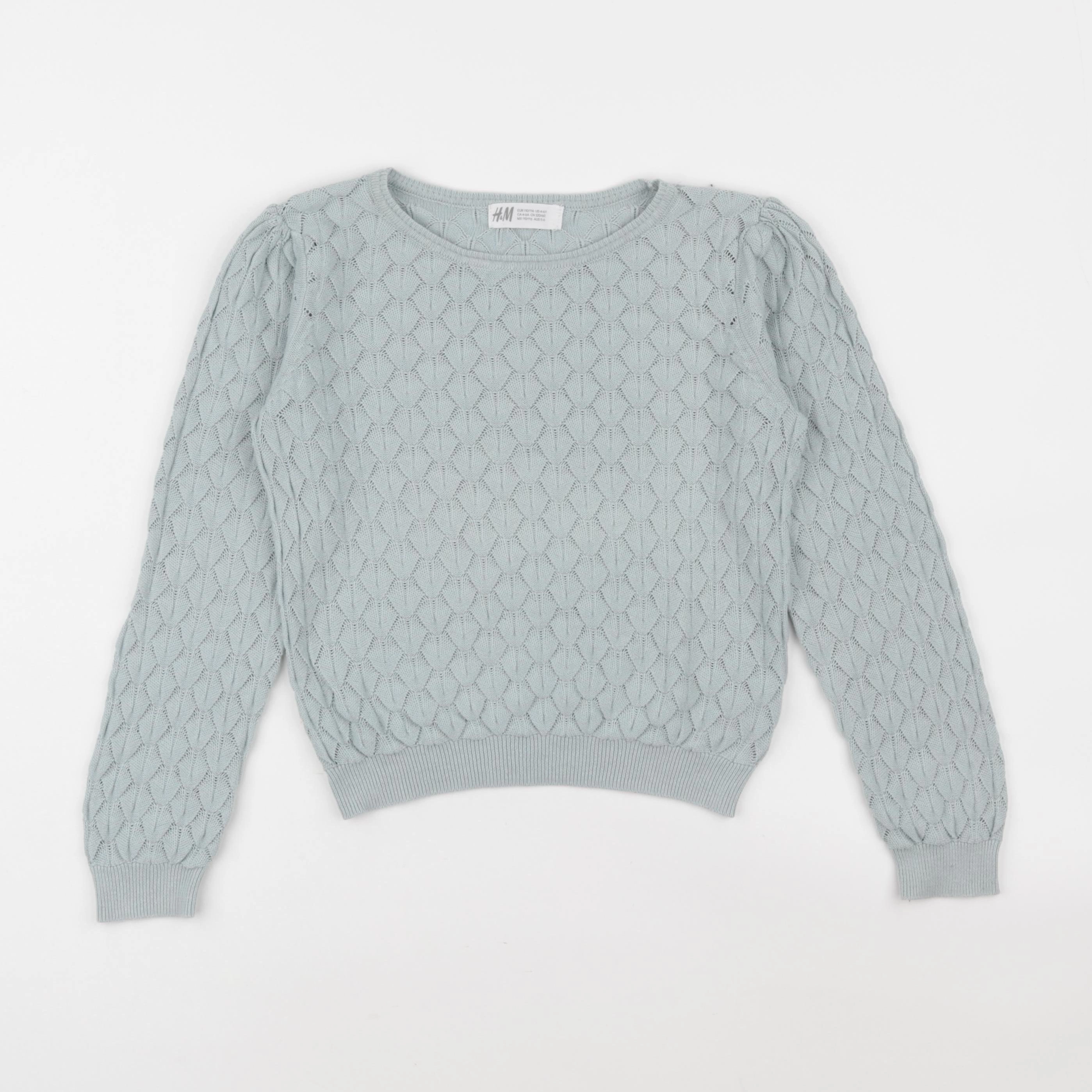 H&M - pull vert - 4/6 ans