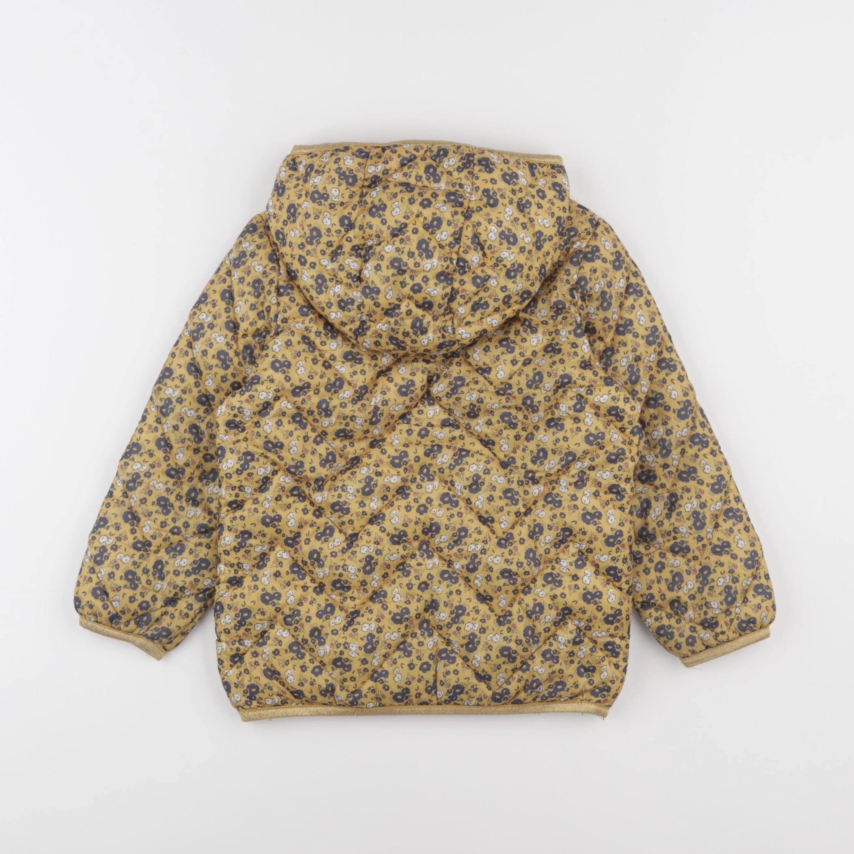 Vertbaudet - doudoune jaune - 5 ans
