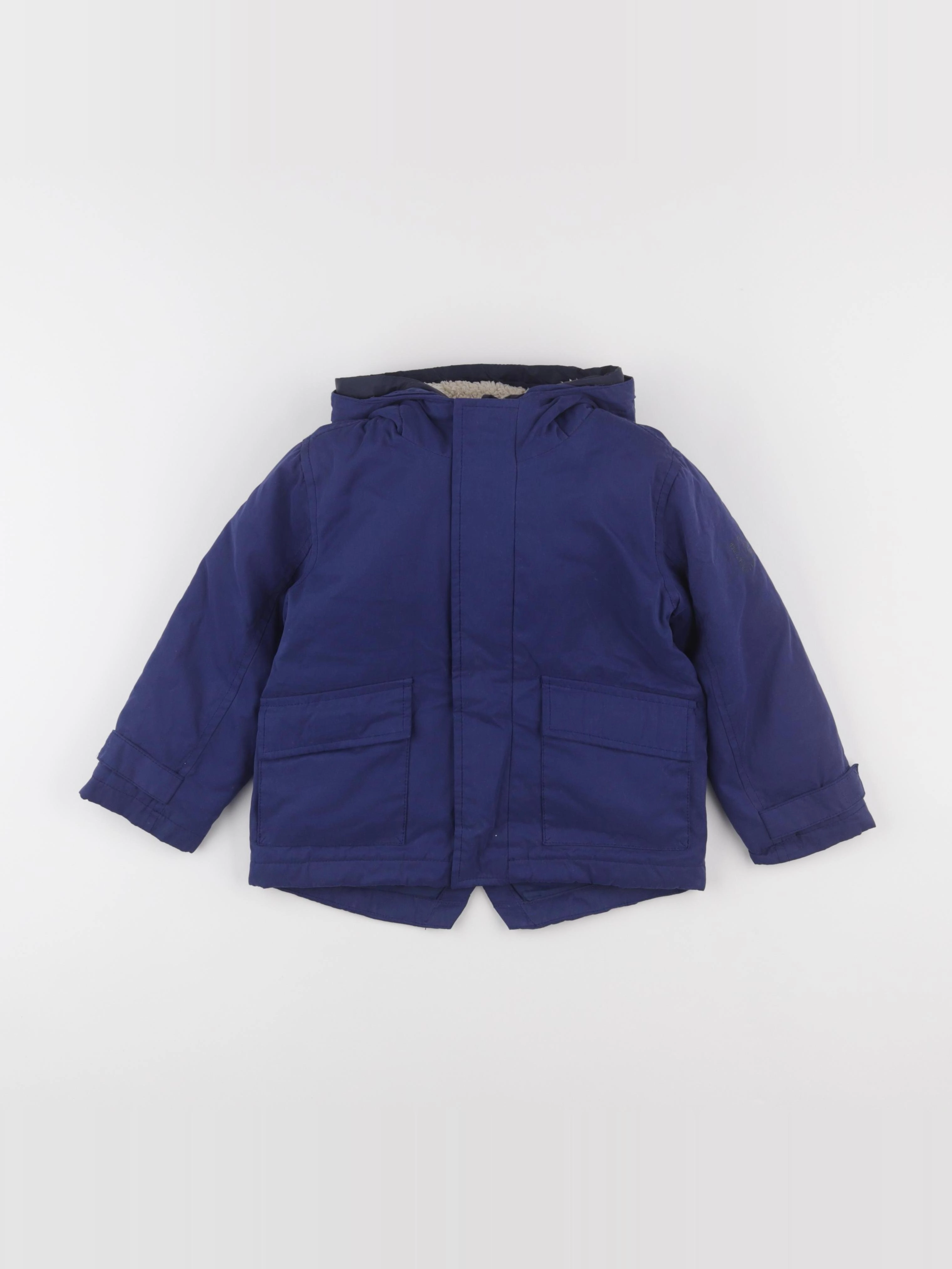 Vertbaudet - parka bleu - 3 ans