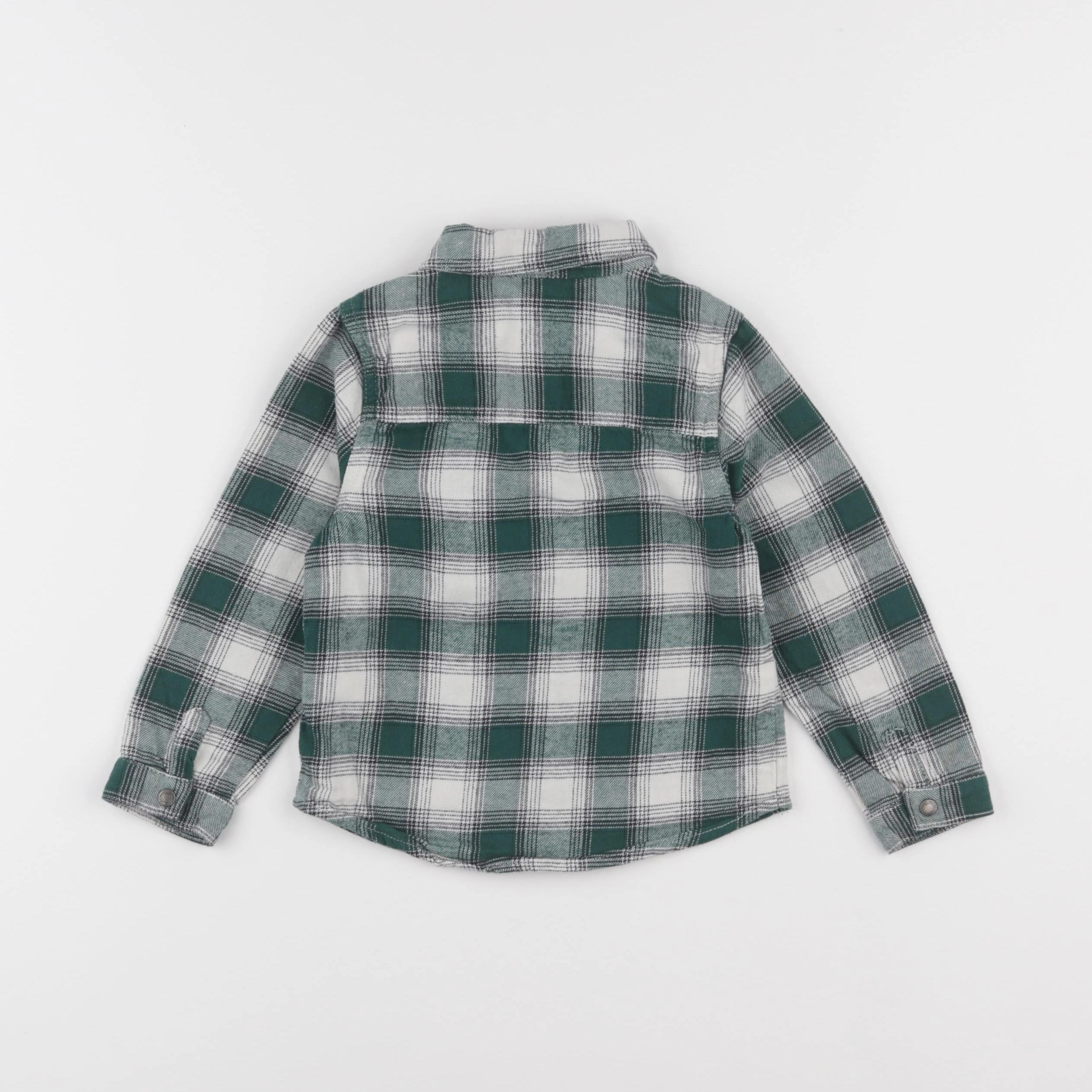 Vertbaudet - chemise vert - 36 mois