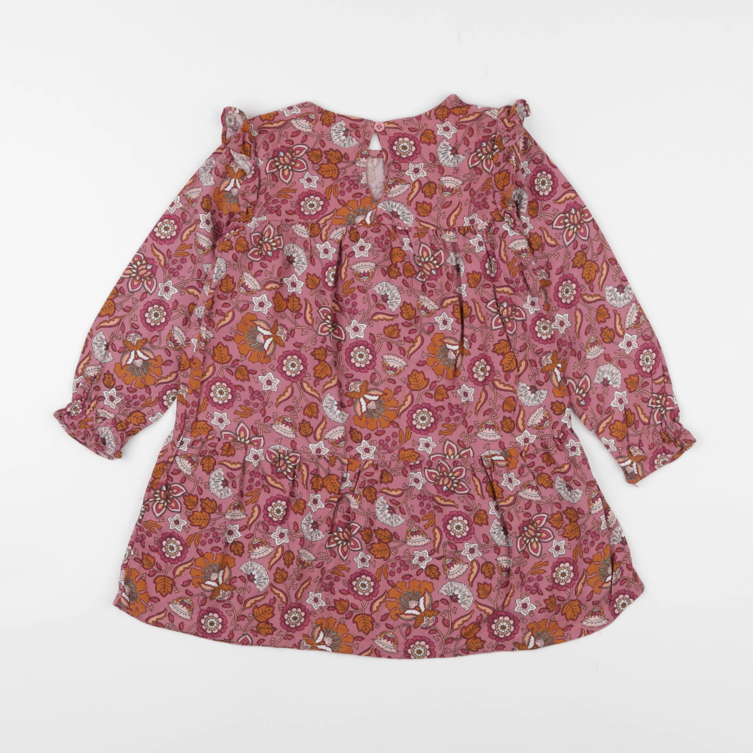 Vertbaudet - robe rose - 4 ans
