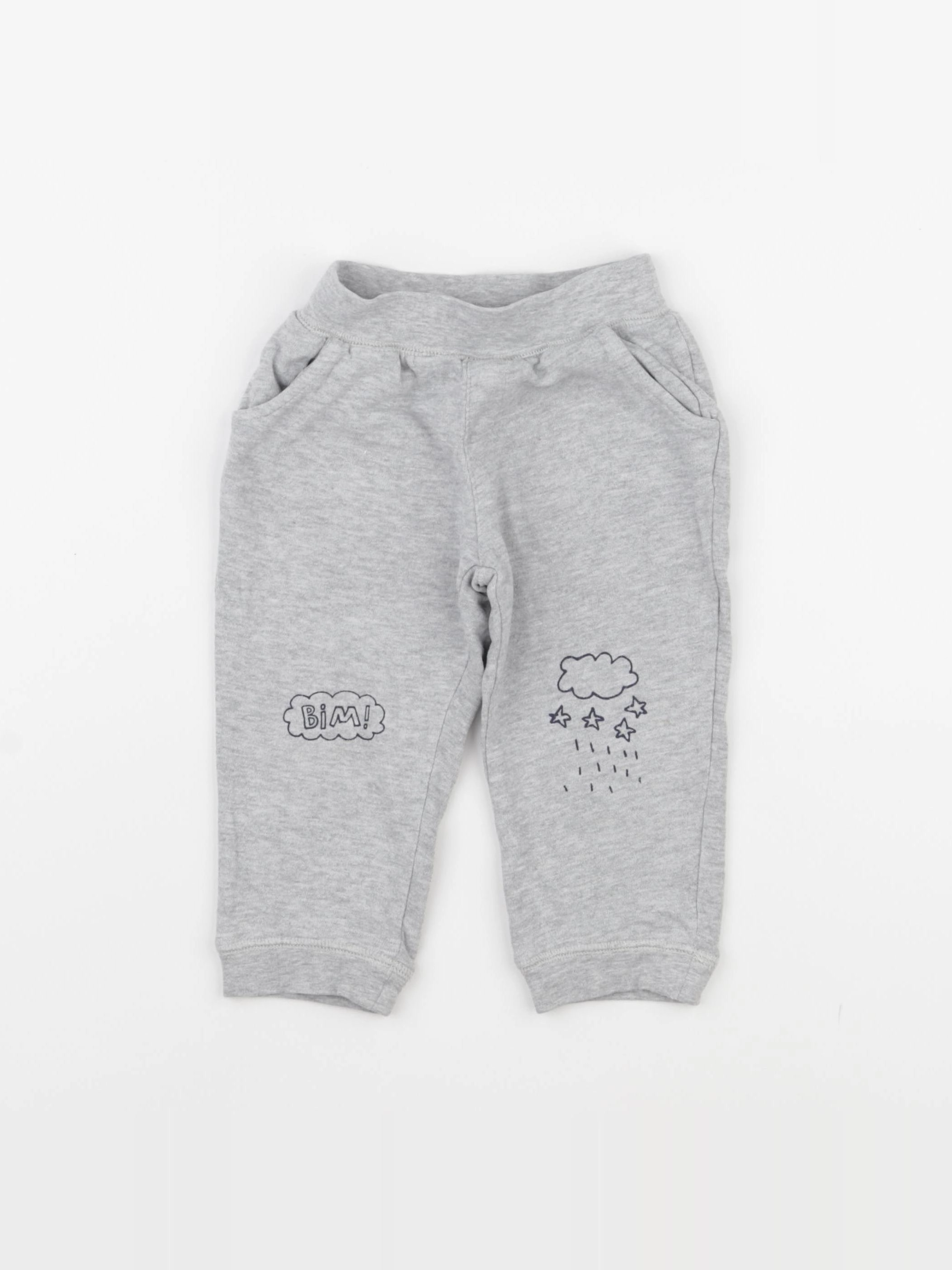 Vertbaudet - pantalon gris - 24 mois
